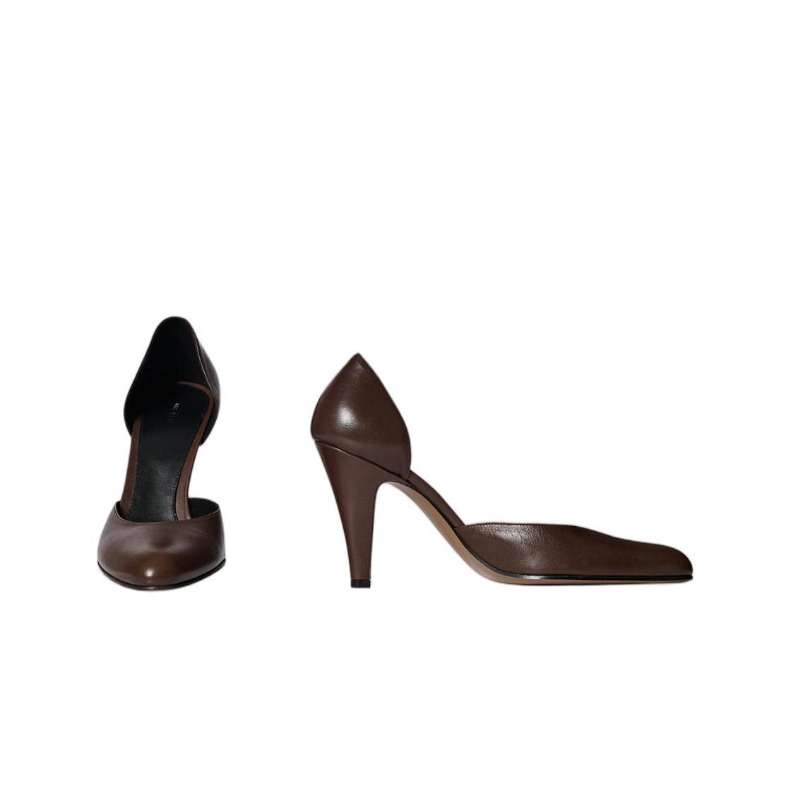 (W) 더 로우 오르넬라 도르세 펌프 다크 체스트넛((W) The Row Ornella D'Orsay Pump Dark Chestnut) - 2