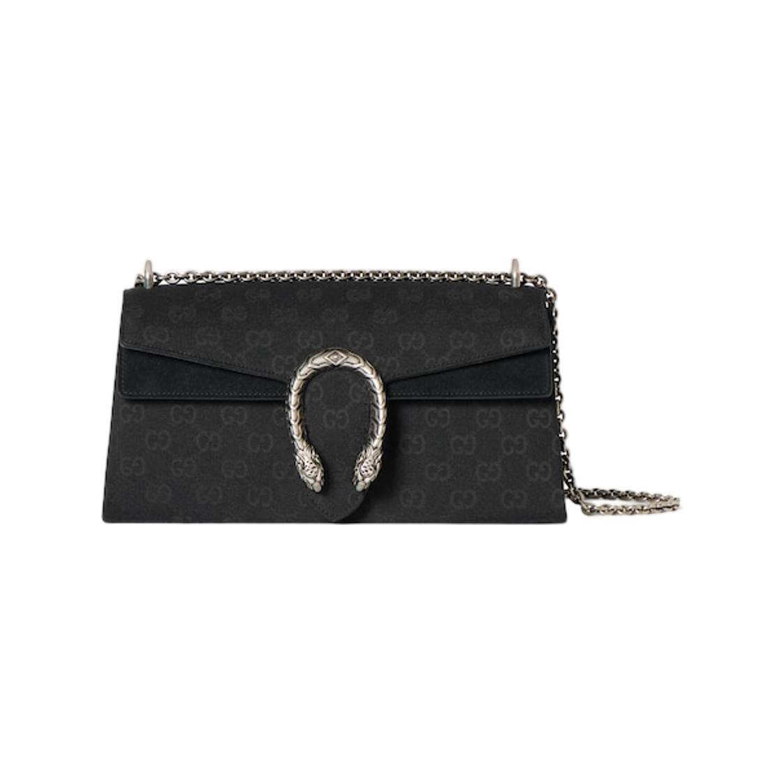 874735-FAF7P-1000 Gucci Dionysus Medium Shoulder Bag Black