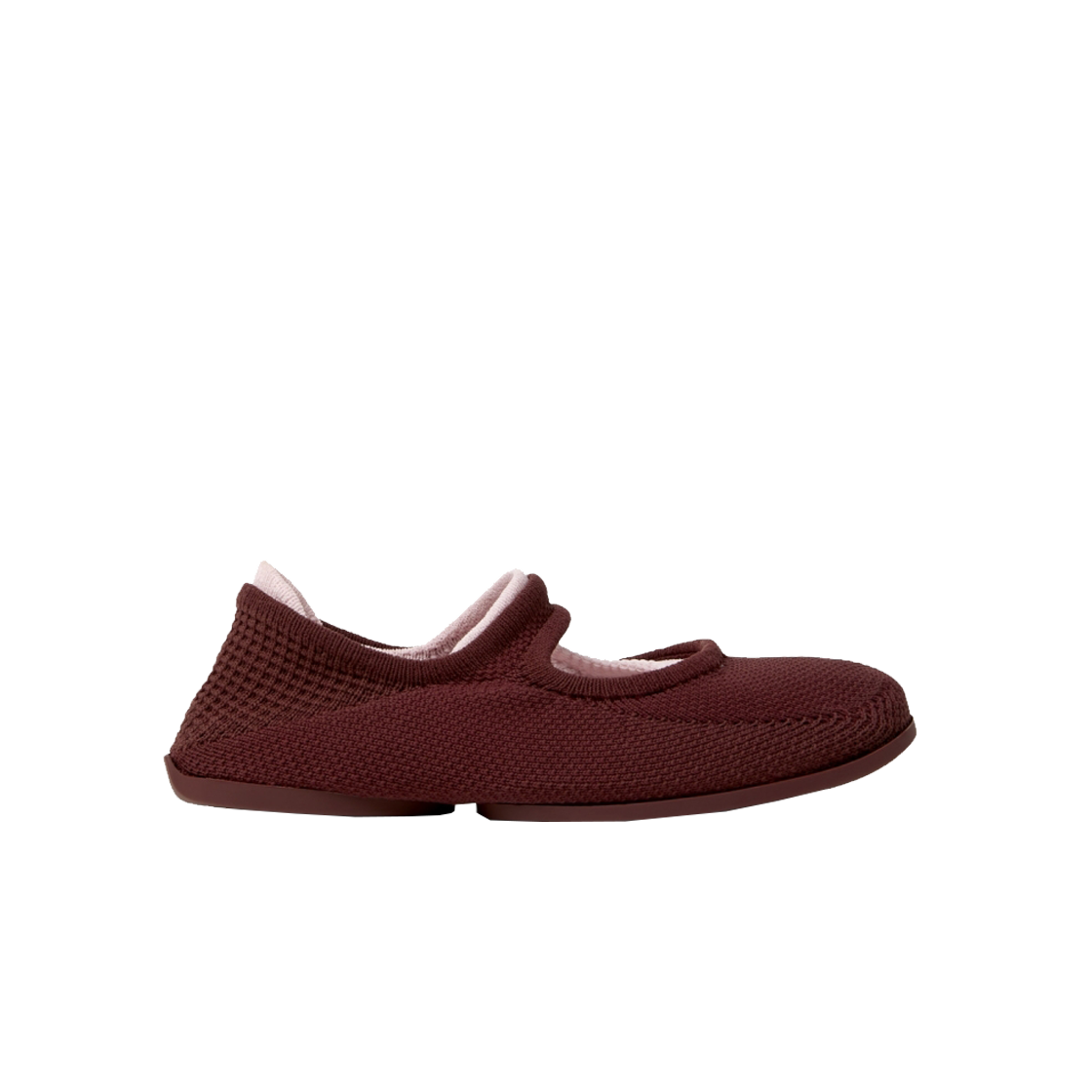 캠퍼 여성 라이트 니코 플랫슈즈 버건디(Camper Women Right Niko Flat Burgundy)