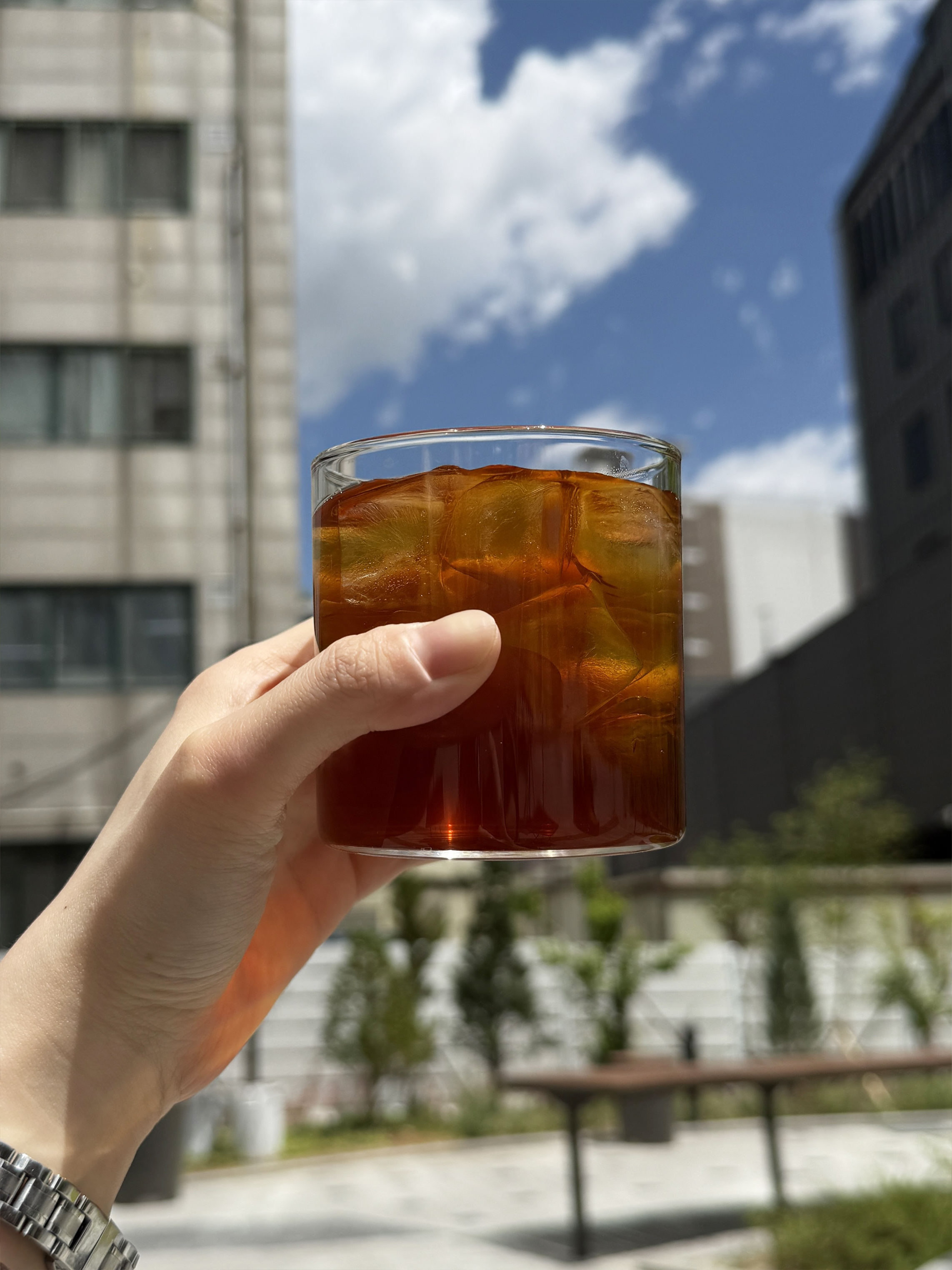 [KREAM 단독] PROJECT RENT Flora De Mare Busan Drip Bag Coffee 10g*7ea 착용 스타일 - 2