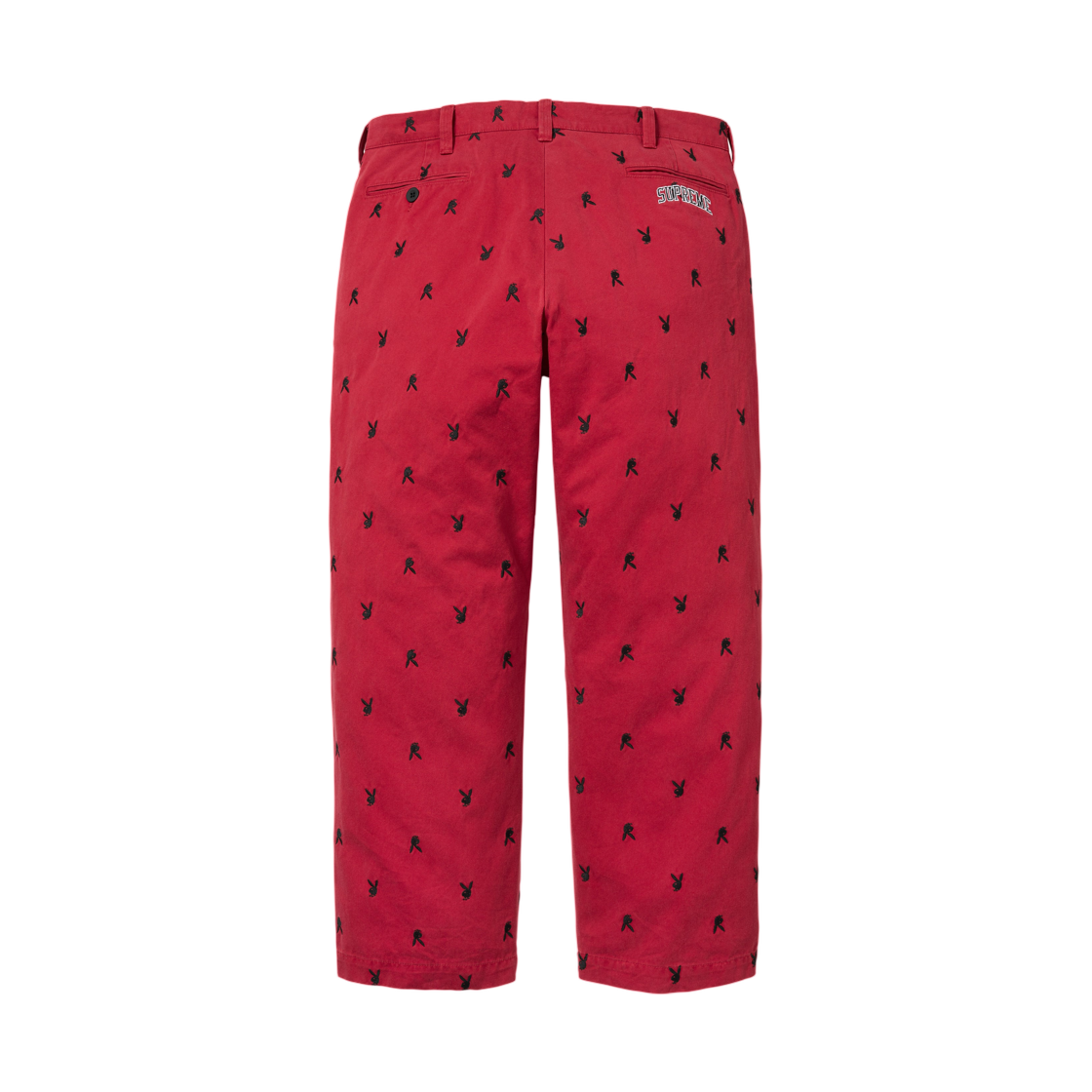 슈프림 치노 팬츠 레드 플레이보이 - 26SS(Supreme Chino Pant Red Playboy - 26SS) - 2