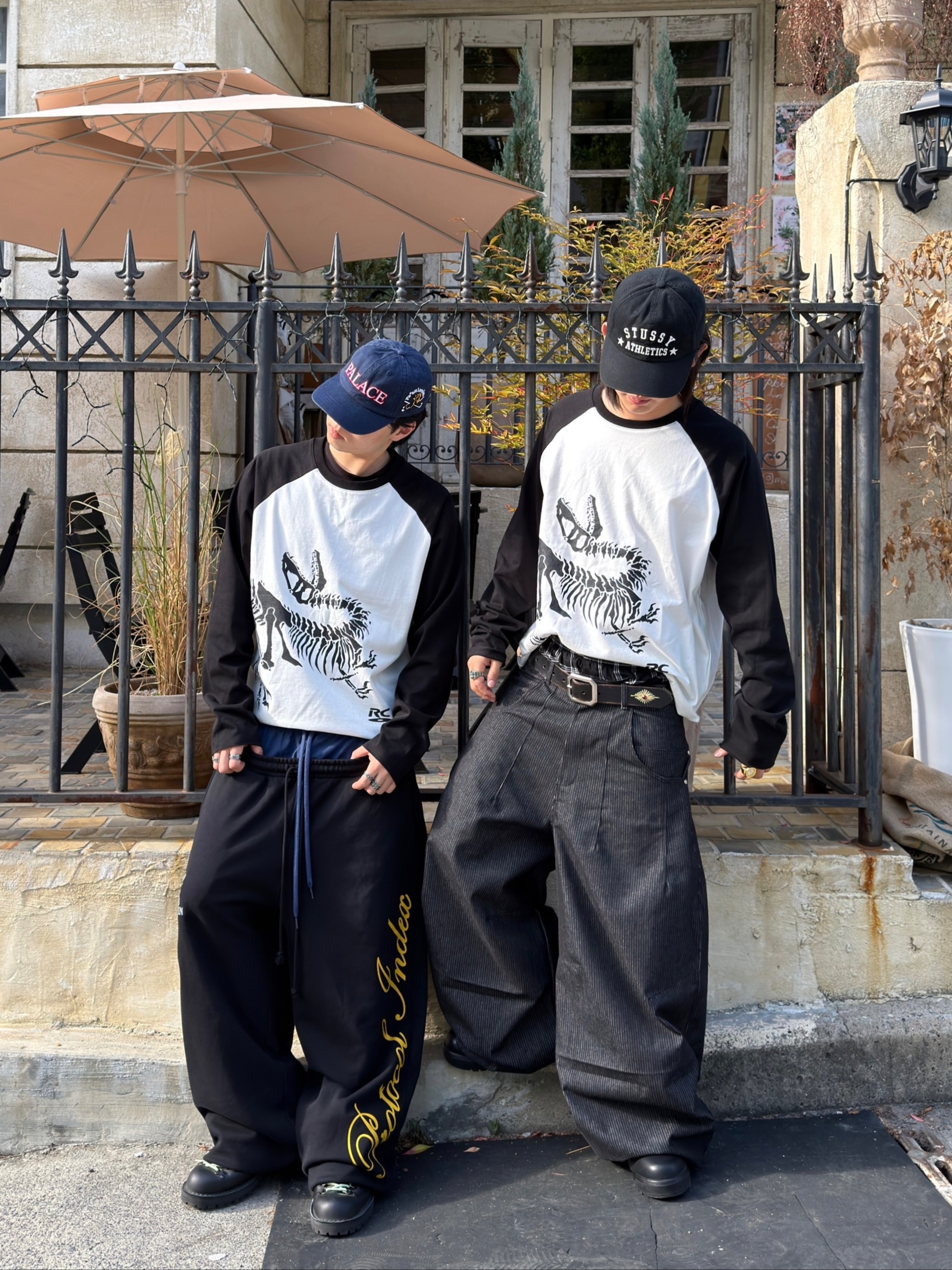 Protocol Index 3 Layered Sweatpants Black, Palace Rugby 6-Panel Navy - 25SS ์ฐฉ์ฉ ์คํ์ผ - 2