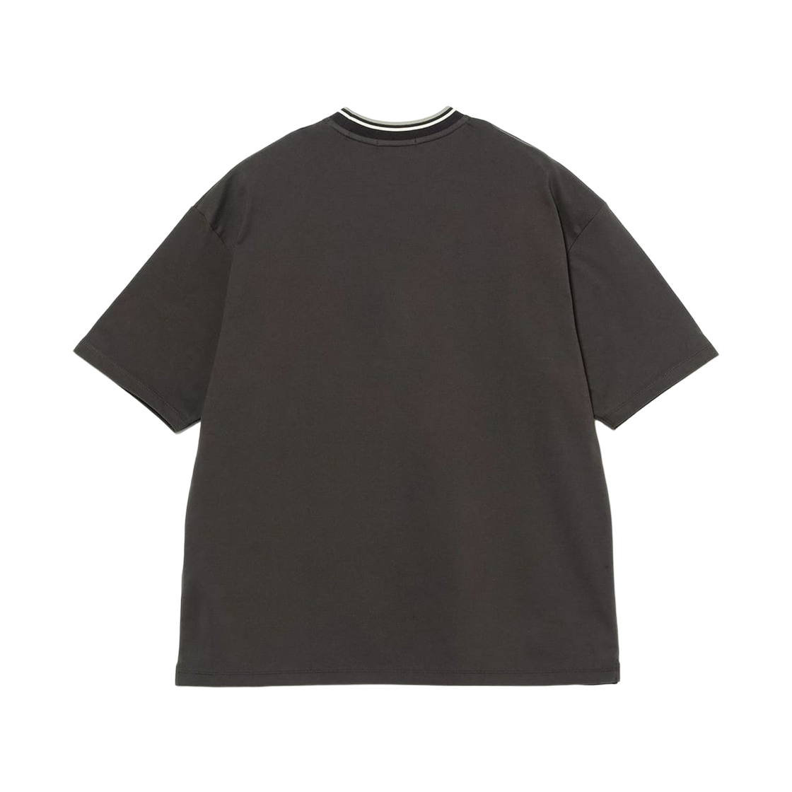 프레드 페리 x 빔즈 오버사이즈 팁 피케 티셔츠 앵커 그레이(Fred Perry x Beams Oversized Tipped Pique T-Shirt Anchor Grey) - 2