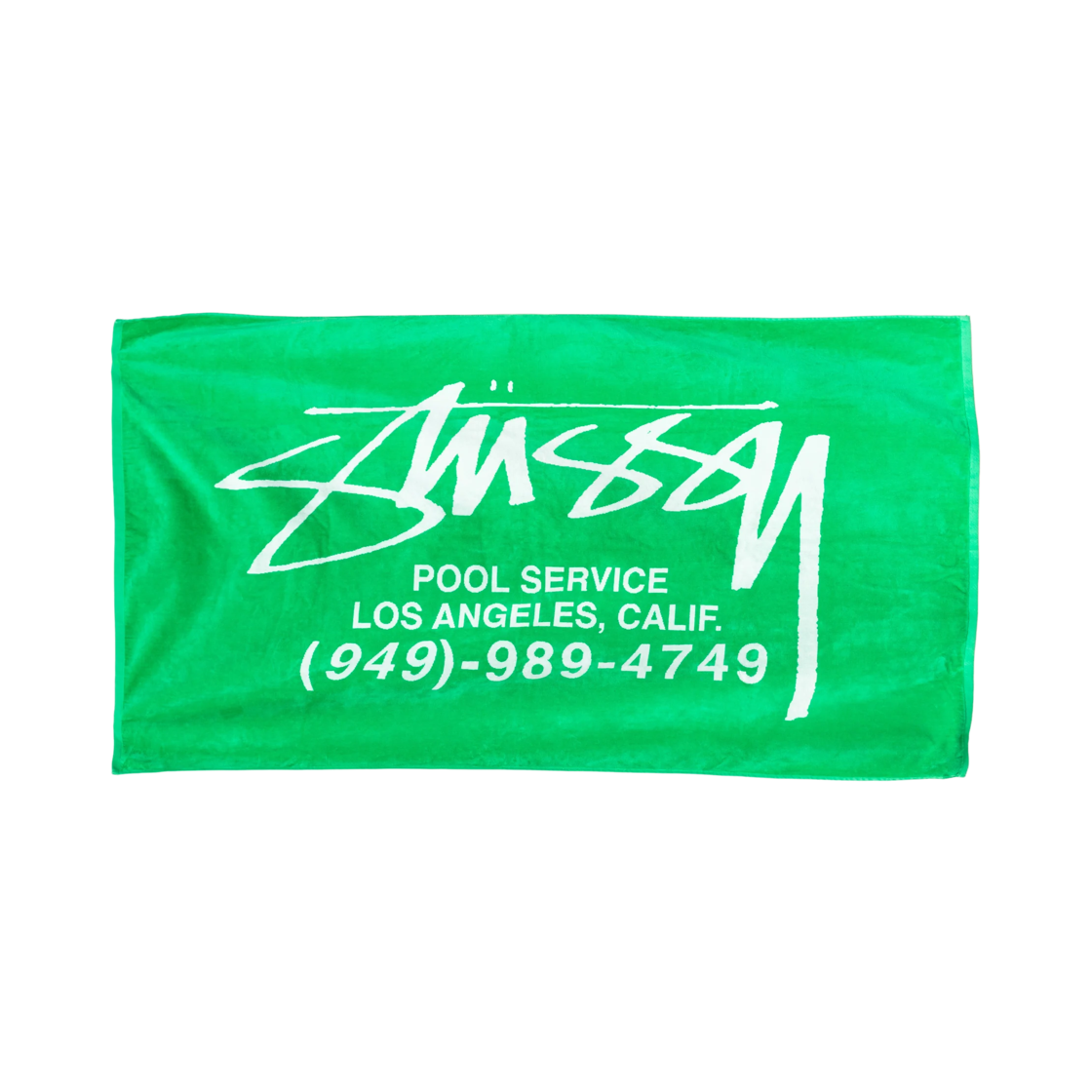 스투시 풀 서비스 비치 타월 그린(Stussy Pool Service Beach Towel Green) - 1