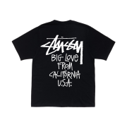 Stussy Big Love T-Shirt Black
