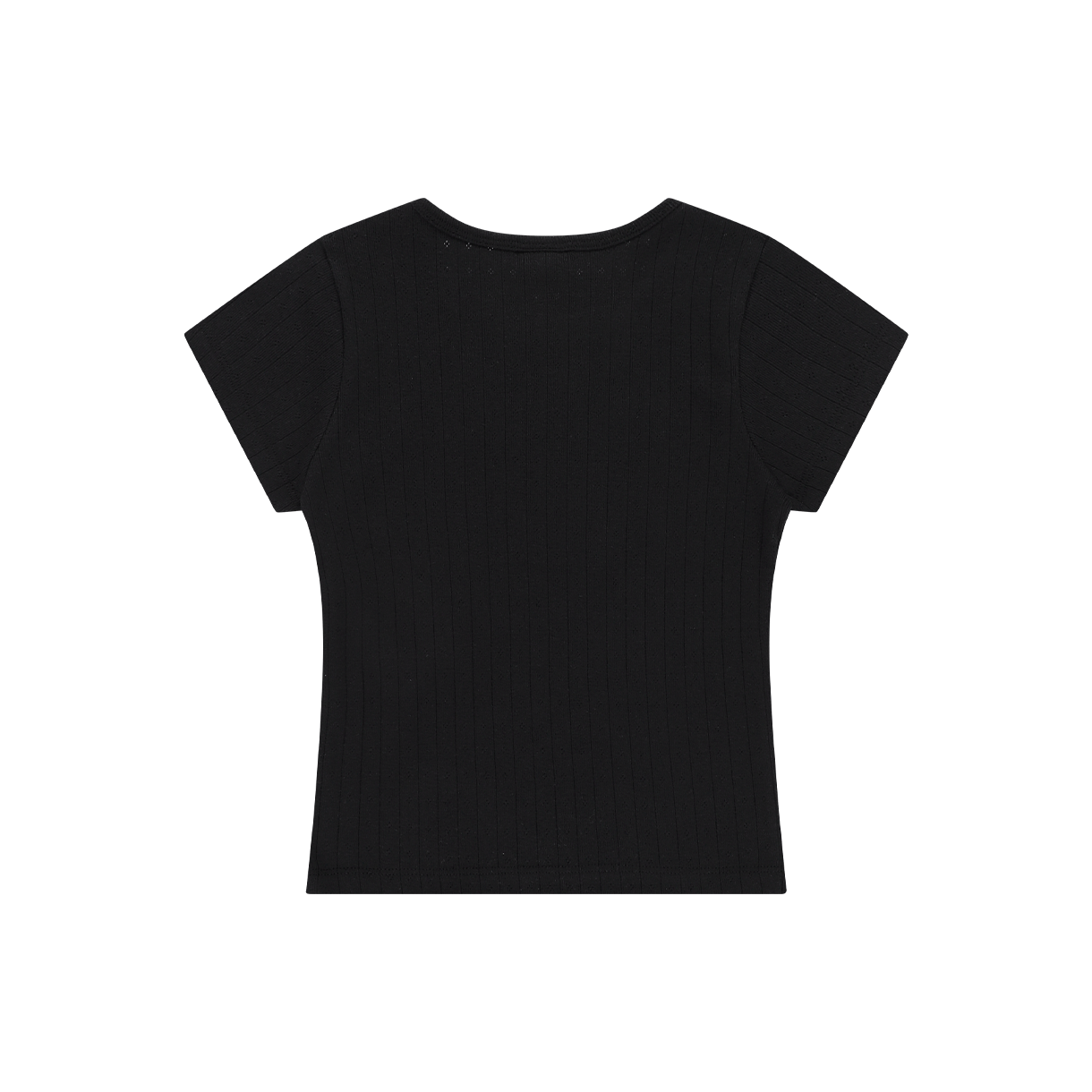 슬리피곰 퓨어 숏 슬리브 티 블랙(Sleepygom Pure short sleeve t black) - 2