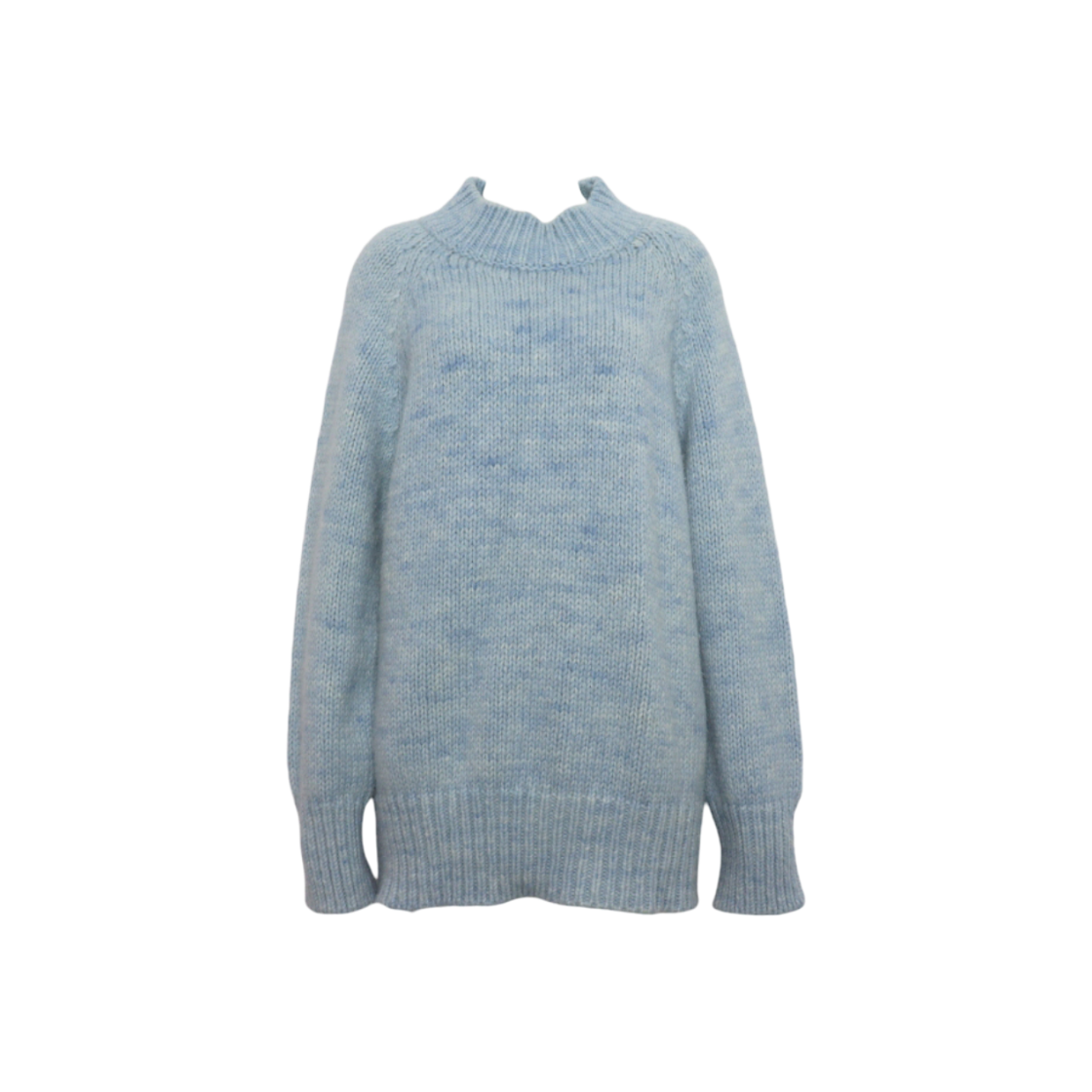 ITG4T4HCGUA5 Maison Margiela Sky Blue Alpaca Blend Unisex Wool Knit Sweater