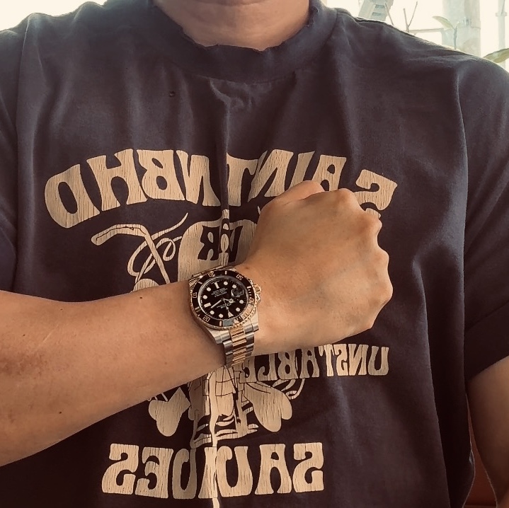Rolex Submariner Date 41mm 126613LN Black Oyster 착용 스타일 - 3