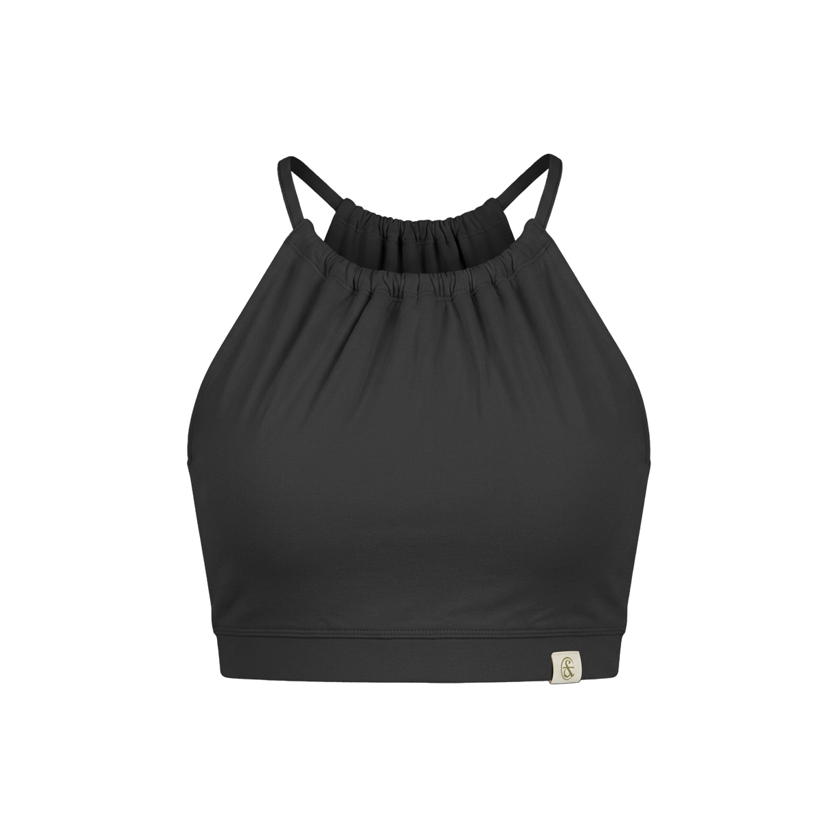 프론투라인 반다 소프트 홀터넥 셔링 탑(FRONT2LINE Banda Soft Halter neck Shirring Top) - 3