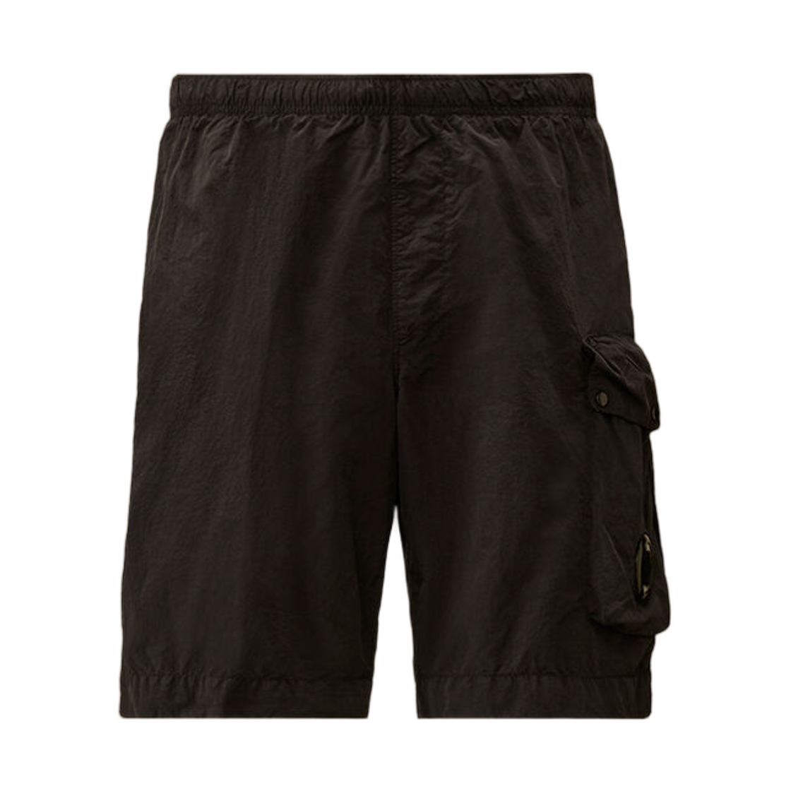 C.P. 컴퍼니 플랫 나일론 렌즈 카고 스윔 쇼츠 블랙 - 26SS(C.P. Company Flatt Nylon Lens Cargo Swim Shorts Black - 26SS) - 1