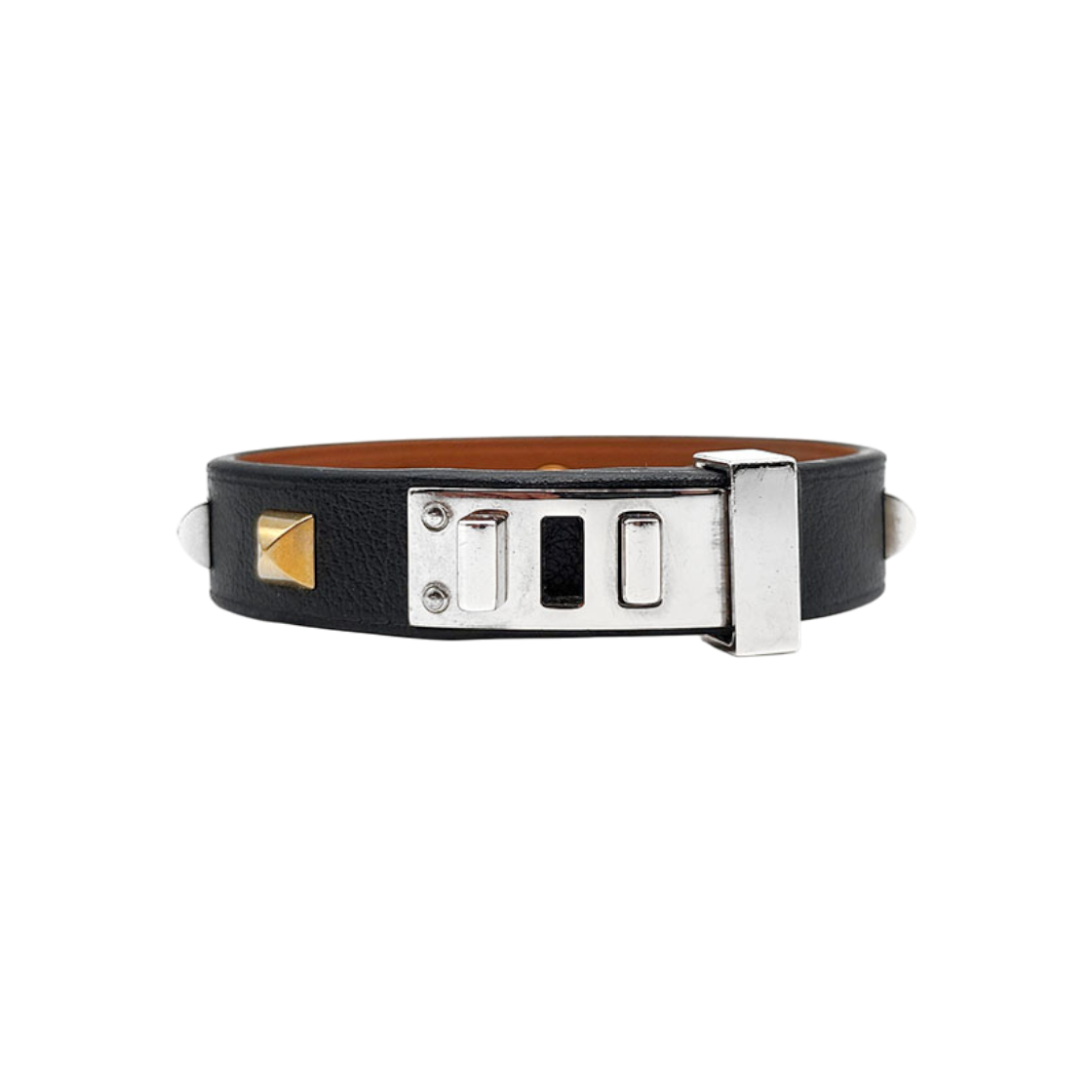 ITWCKQ65JKP7 Hermes Stud Mini Dog Bracelet L626152