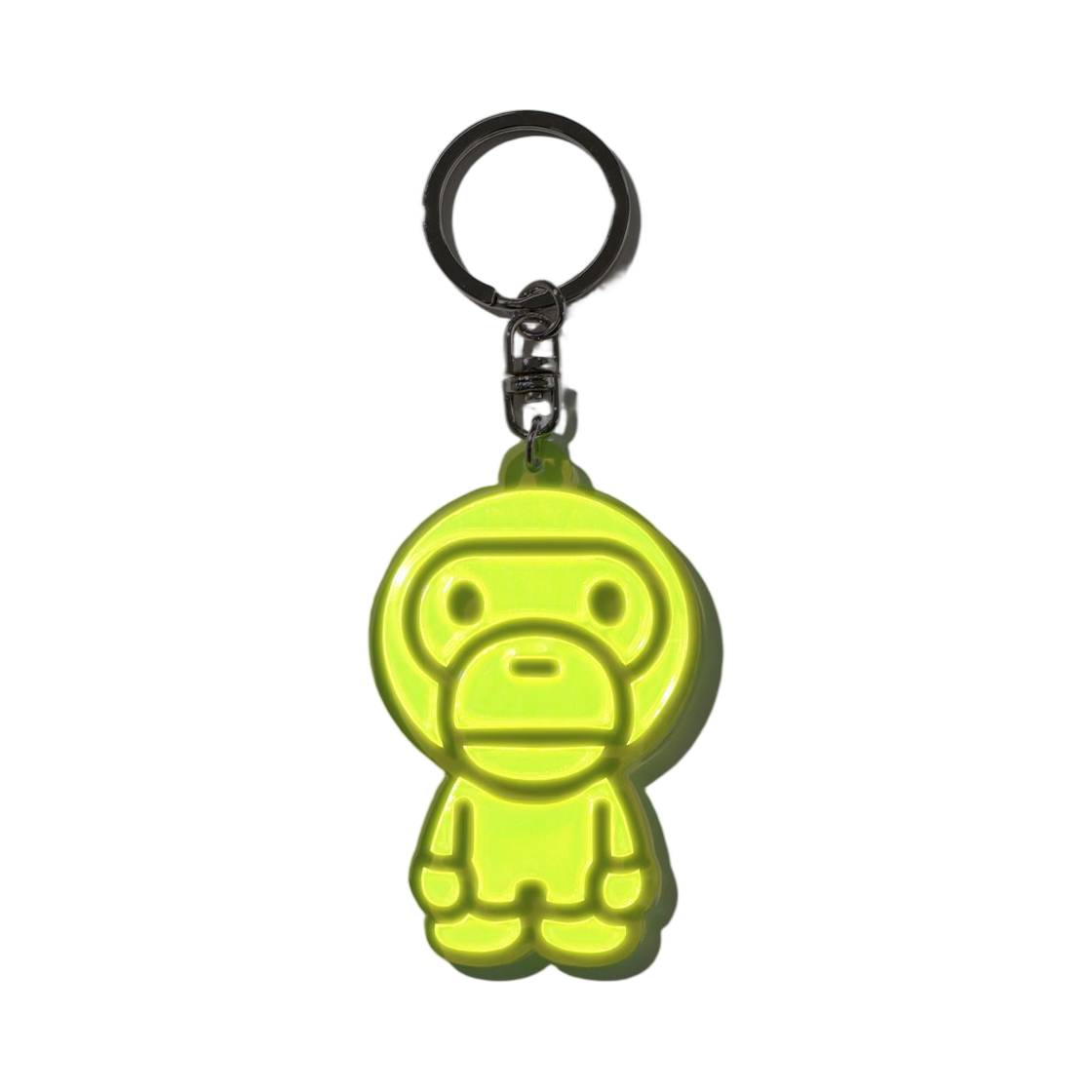 베이프 베이비 마일로 리플렉티브 키체인 옐로우(BAPE Baby Milo Reflective Keychain Yellow) - 2