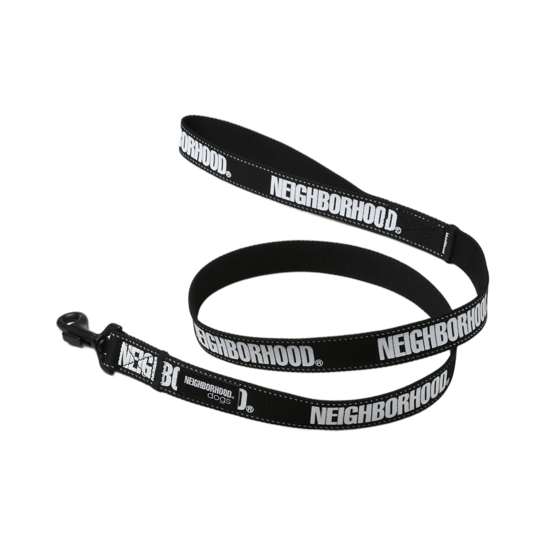헬리녹스 x 네이버후드 도그 리쉬 와이드 블랙(Helinox x Neighborhood Dog Leash Wide Black)