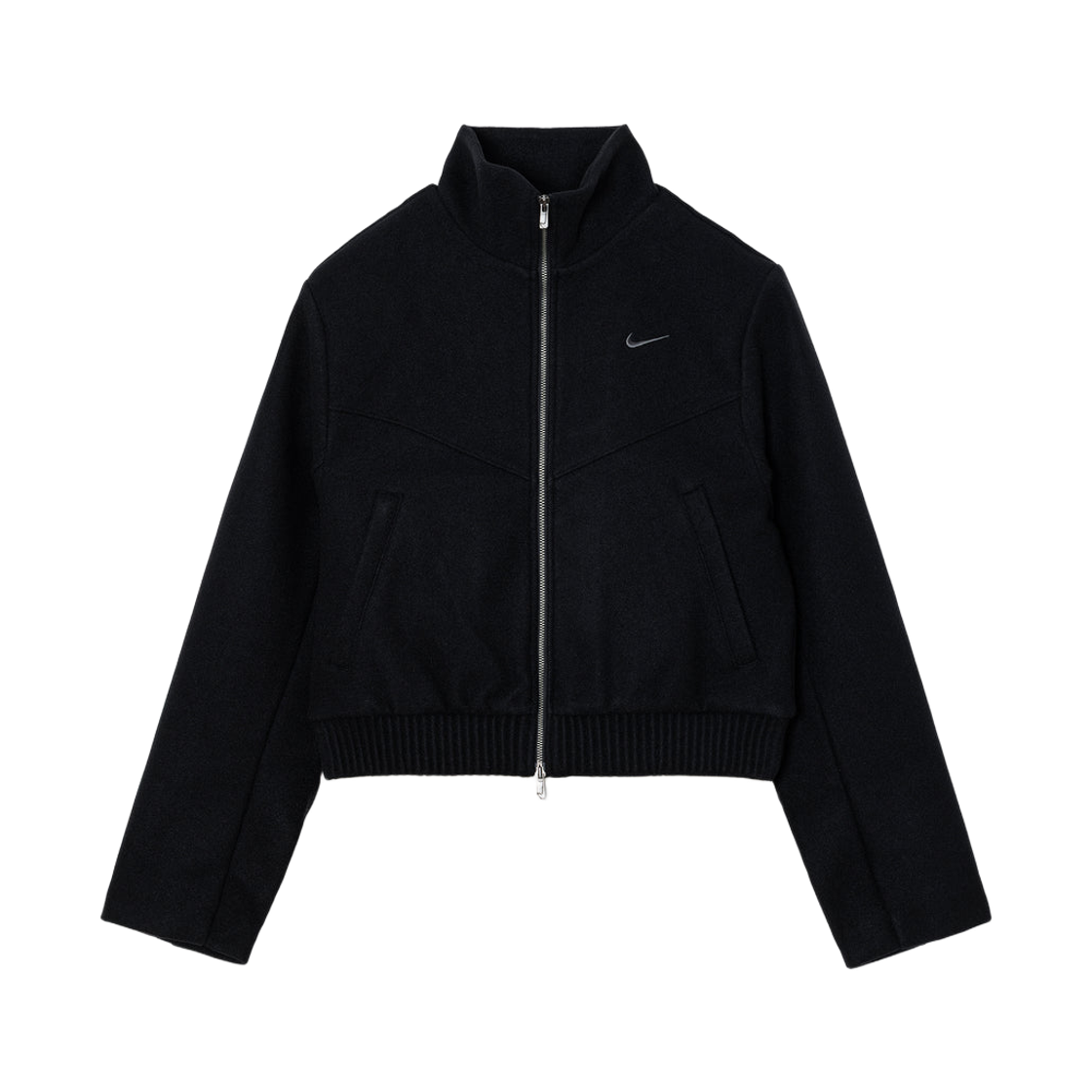 HV5144-010 (W) Nike NSW Windrunner Tailored Jacket Black Anthracite - Asia
