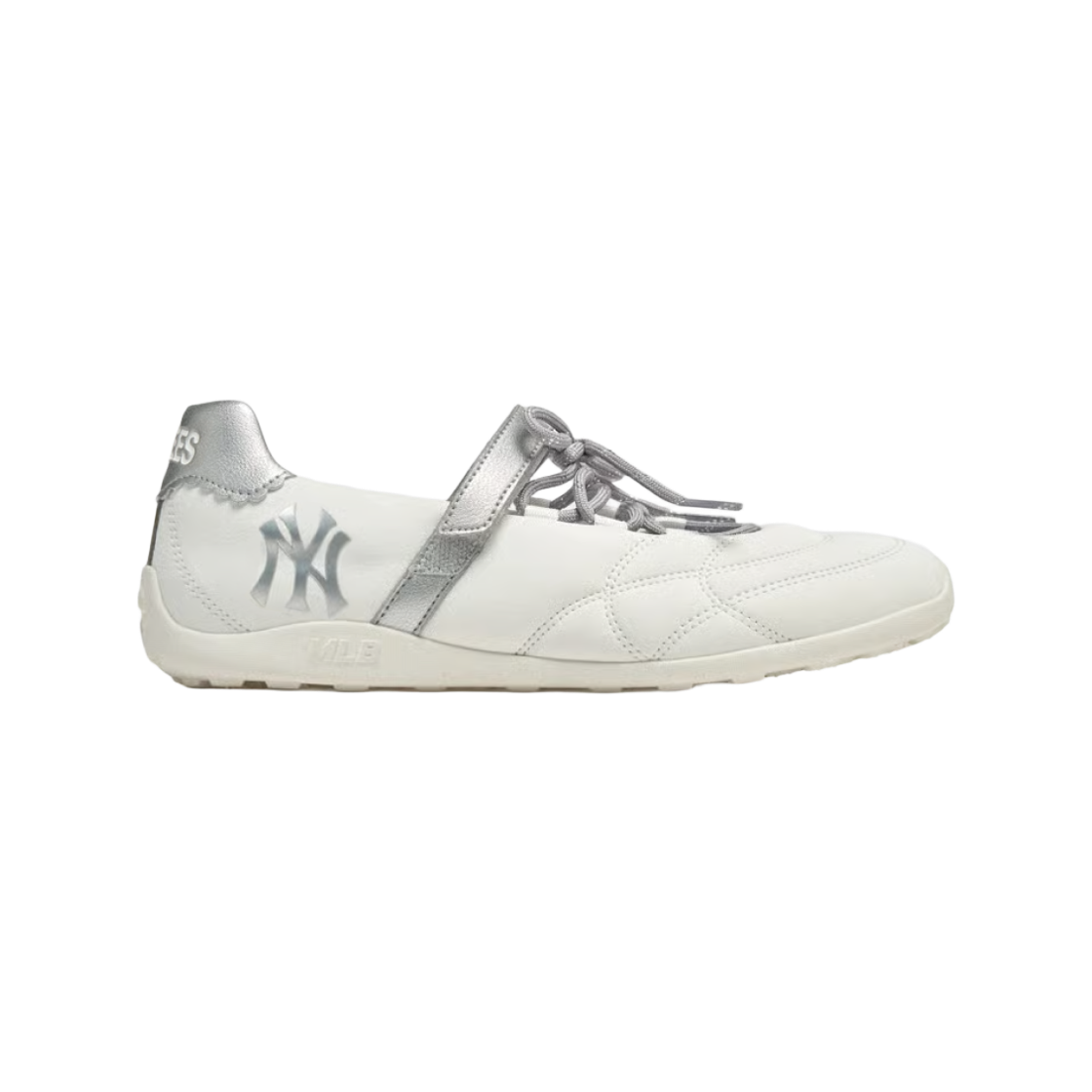 (W) MLB 슬릭 메리제인 뉴욕 양키스 화이트((W) MLB Slick Maryjane New York Yankees White)