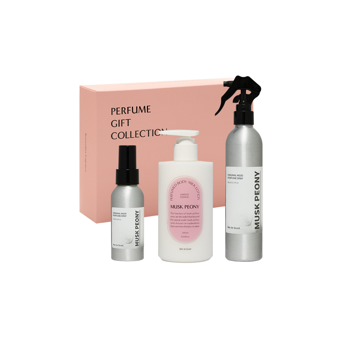 메르디센트 머스크피오니 리미티드 기프트 세트(Merdescent Musk Peony Limited Gift Set)