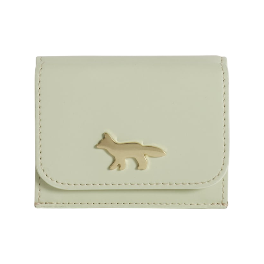 메종 키츠네 에디 컴팩트 월렛 알로에 그린(Maison Kitsune Edie Compact Wallet Aloe Green)