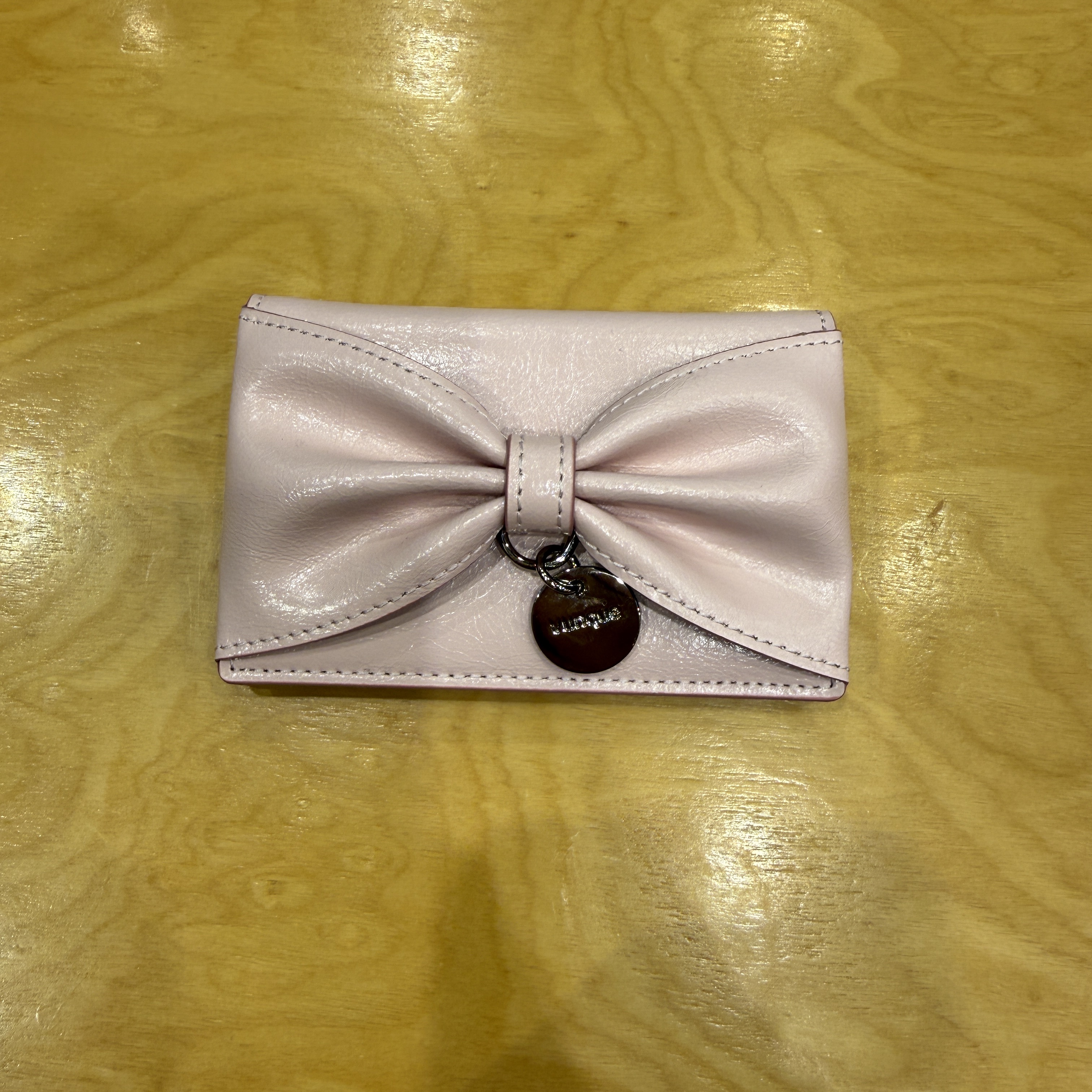 vunque Toque Balaca Card Wallet Pale Pink 착용 스타일 - 2