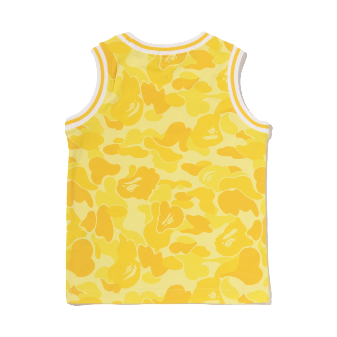 (키즈) 베이프 ABC 카모 컬리지 탱크탑 옐로우((Kids) BAPE ABC Camo College Tank Top Yellow) - 2