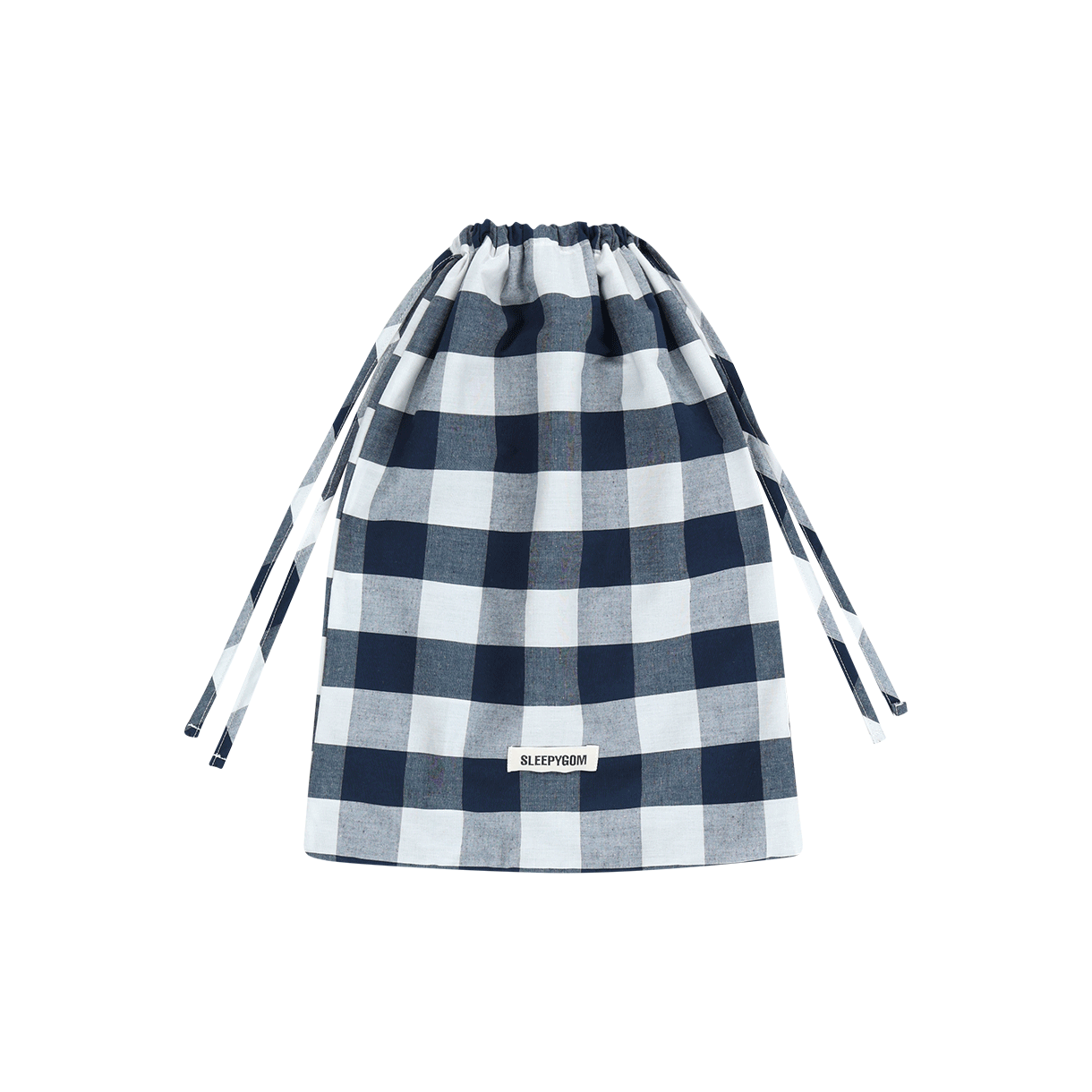 슬리피곰 미드나잇 깅엄 파자마 세트(Sleepygom Midnight gingham pajama set) - 6