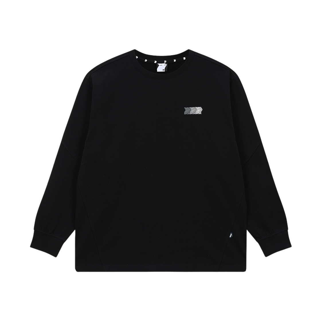 GWBFLS02 WILLBE PLAY Double Line Long Sleeve Black