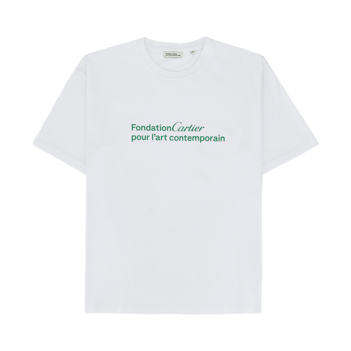 퐁다시옹 까르띠에 티셔츠 블랑(Fondation Cartier T-Shirt Blanc)