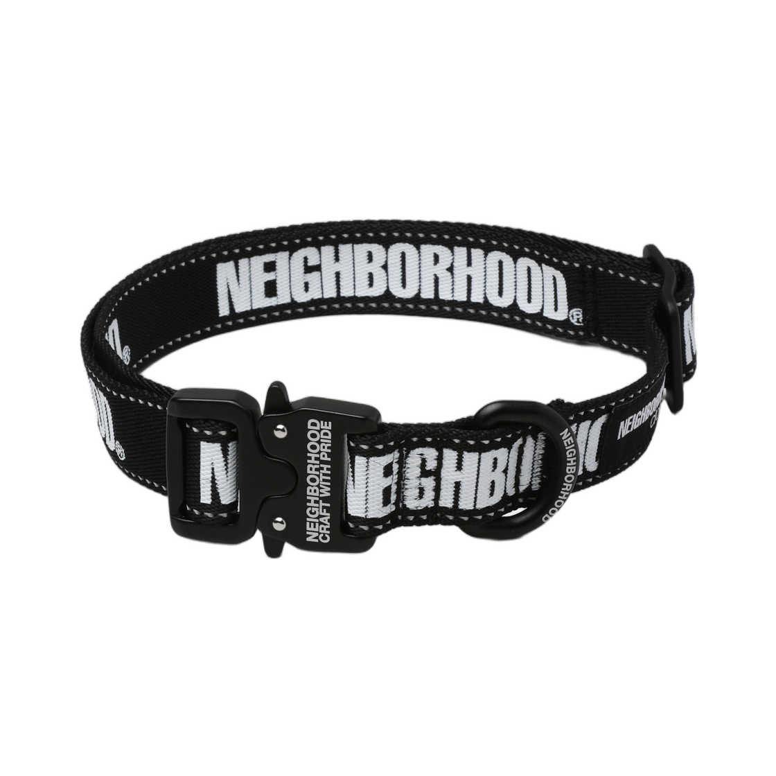 헬리녹스 x 네이버후드 도그 칼라 와이드 블랙(Helinox x Neighborhood Dog Collar Wide Black)