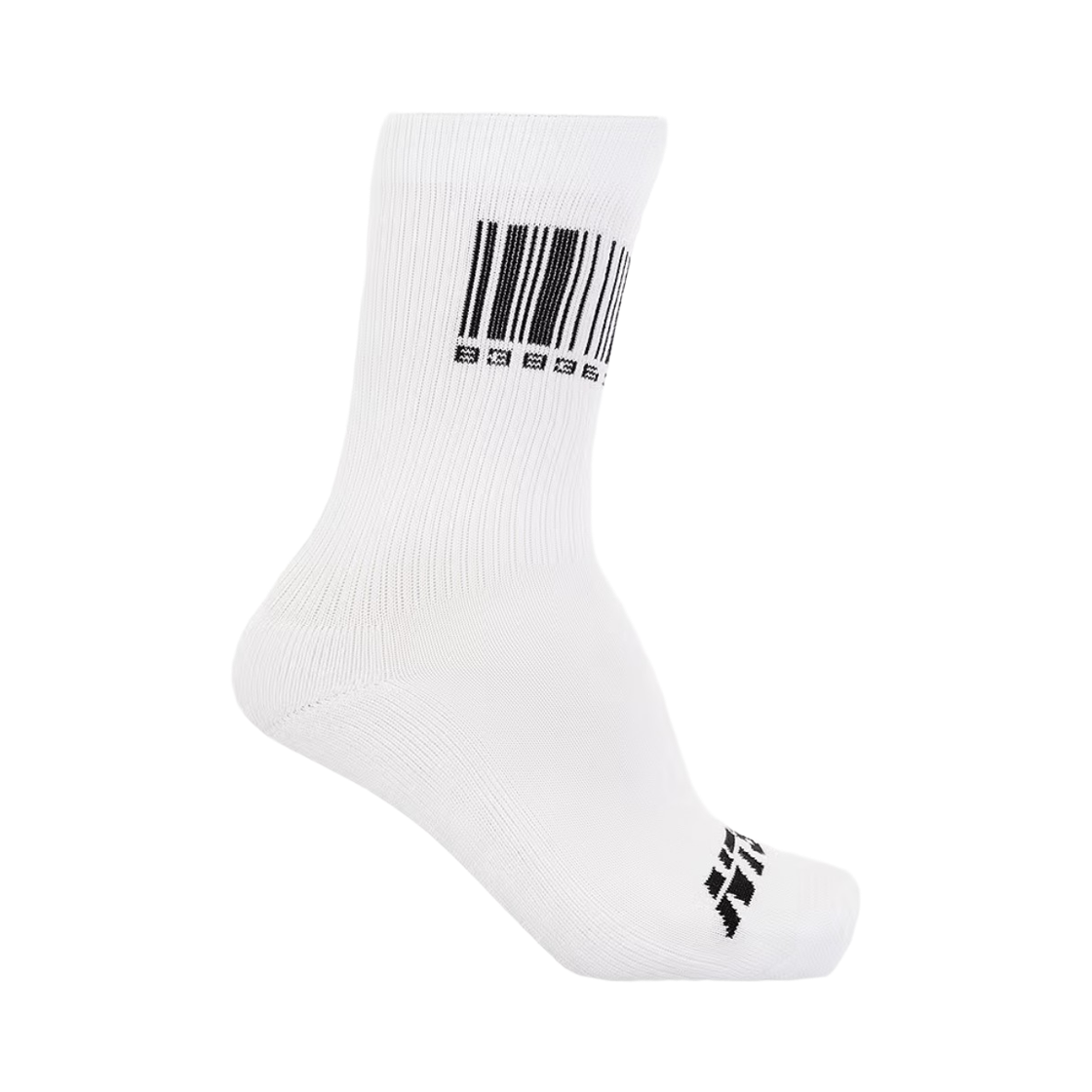 베트멍 바코드 삭스 화이트(Vetements Barcode Socks White)