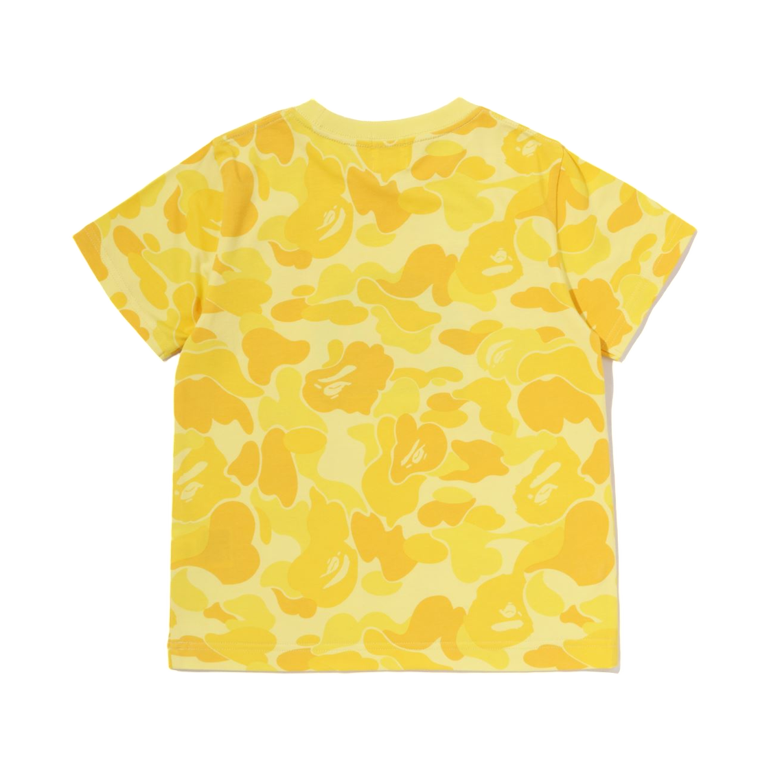 (키즈) 베이프 ABC 카모 베이비 마일로 티셔츠 옐로우((Kids) BAPE ABC Camo Baby Milo T-Shirt Yellow) - 2