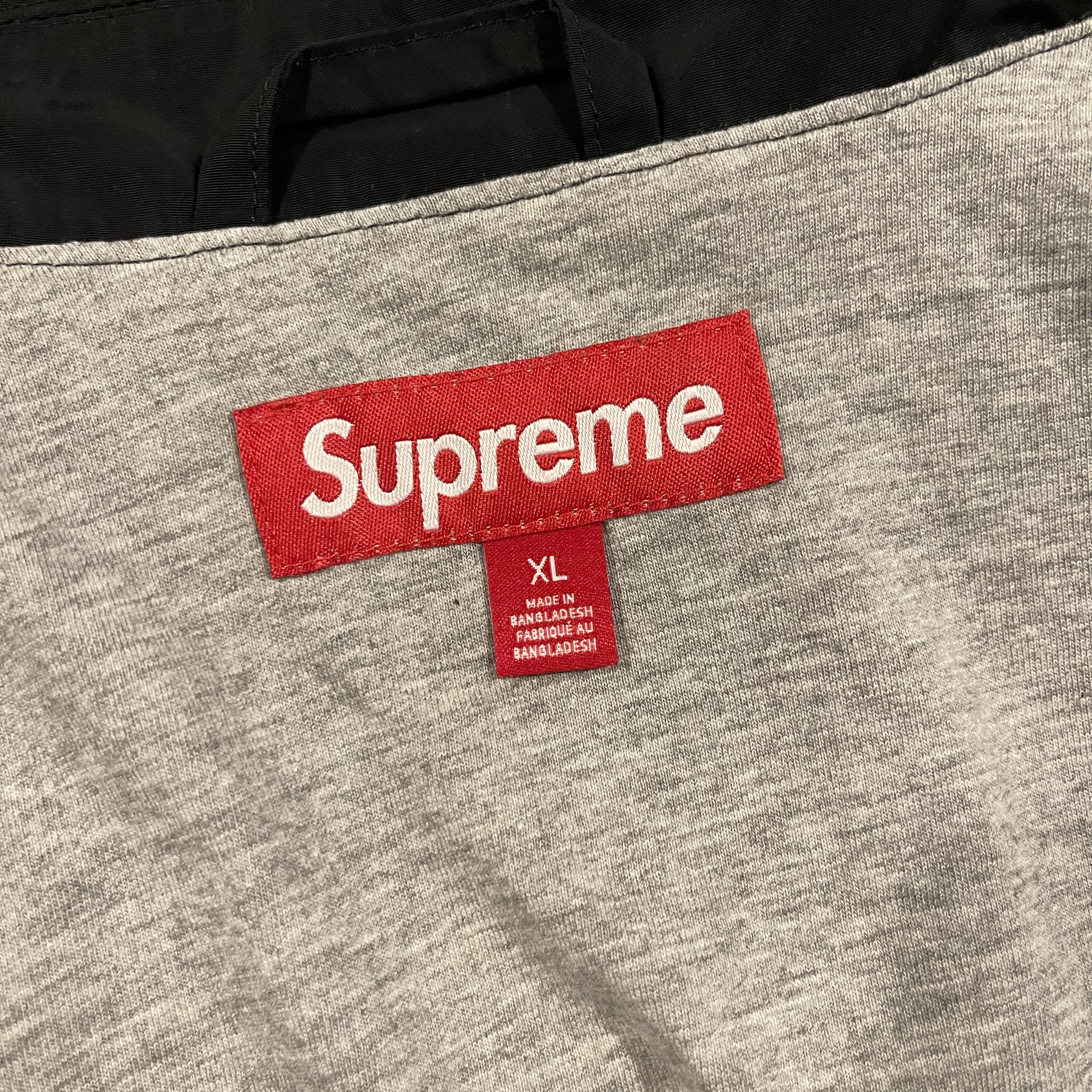 Supreme Spellout Coaches Jacket Black - 26SS 착용 스타일 - 2