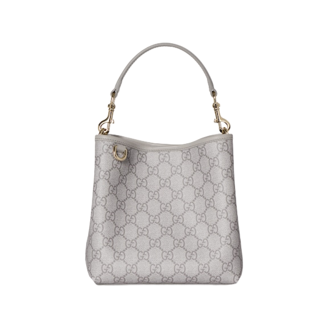 구찌 GG 엠블럼 스몰 버킷백 그레이(Gucci GG Emblem Small Bucket Bag Grey) - 1