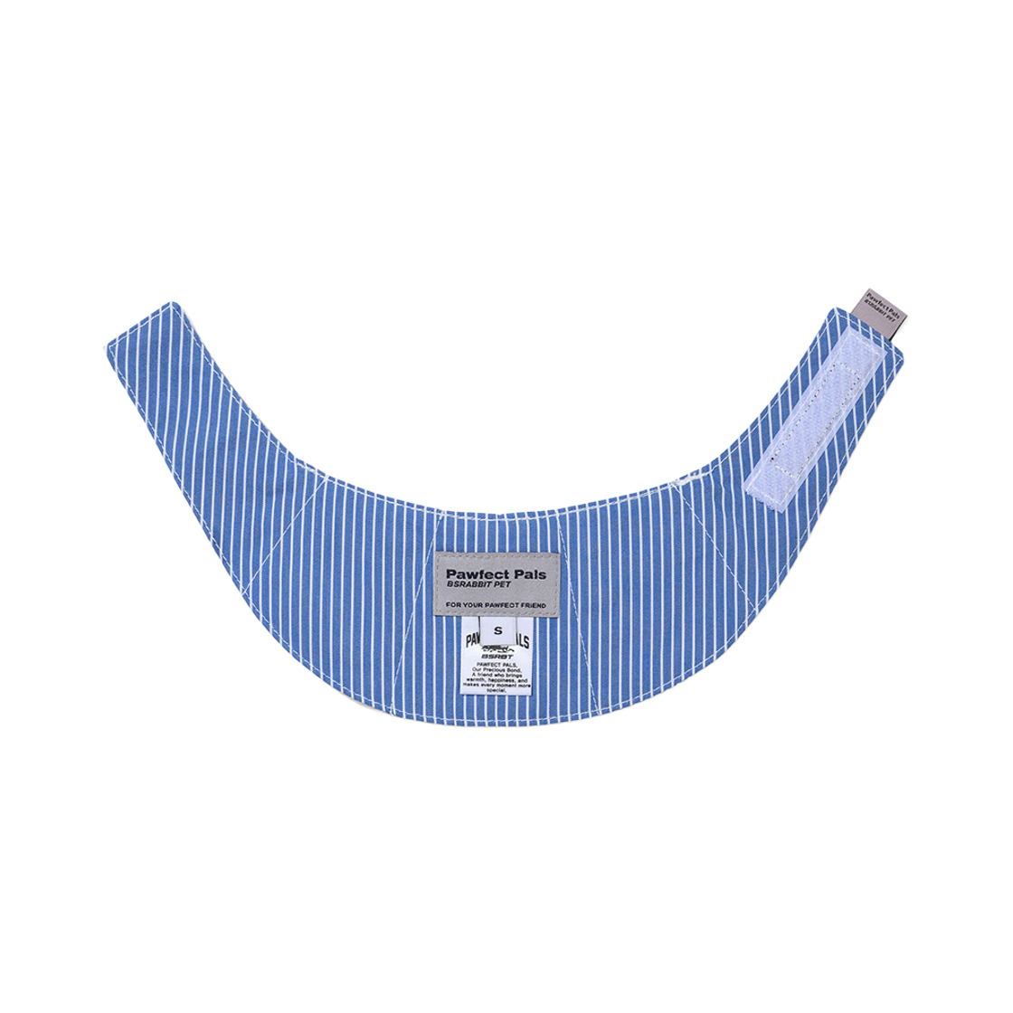 비에스래빗 펫 넥 카라 스트라이프 블루(Bsrabbit Pet Neck Collar Stripe Blue) - 3