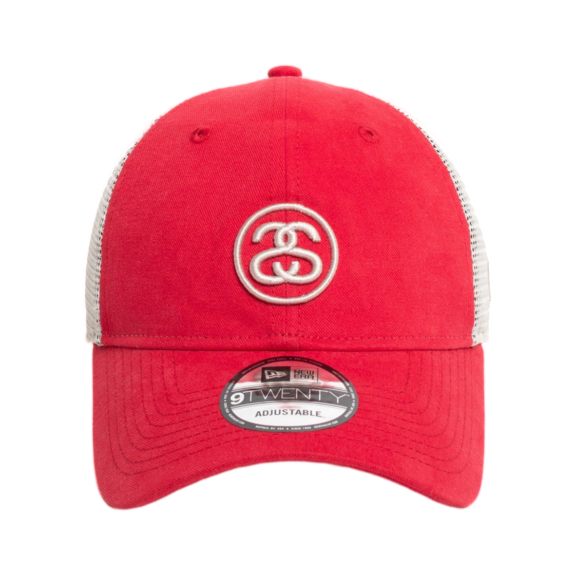 1311197 Stussy New Era 9Twenty SS Link Trucker Red