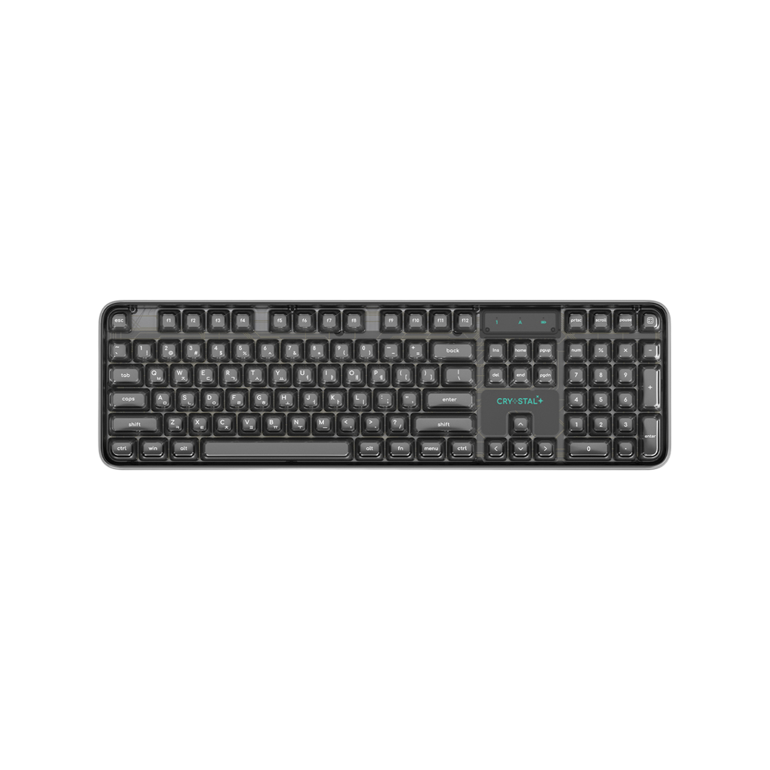 앱코 ACM105 유리알 키캡 신디사이저 유무선 블루투스 저소음 키보드(ABKO ACM105 Glass-Alkie Cap Synthizer Wired/Wireless Bluetooth Quiet Keyboard) - 3