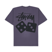 Stussy Pigment Dyed Dice T-Shirt Grape