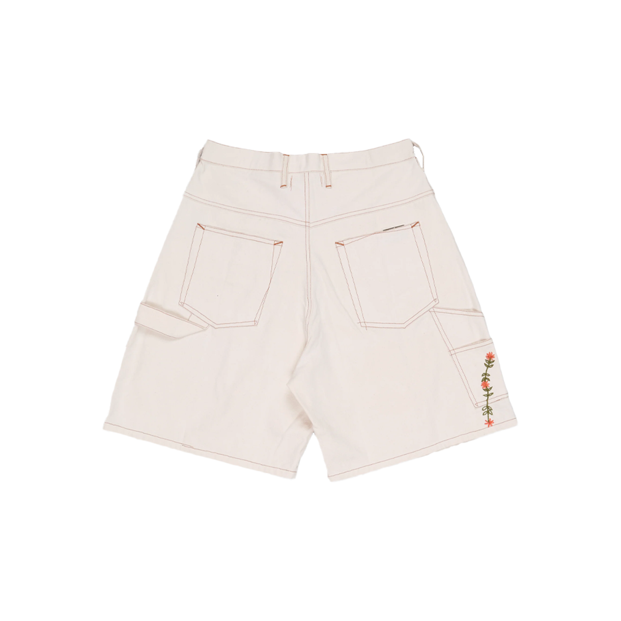스토리 엠에프지 우먼 러시 카펜터 쇼츠 에크루 - 26FW(Story mfg Women Lush Carpenter Shorts Ecru - 26FW) - 2