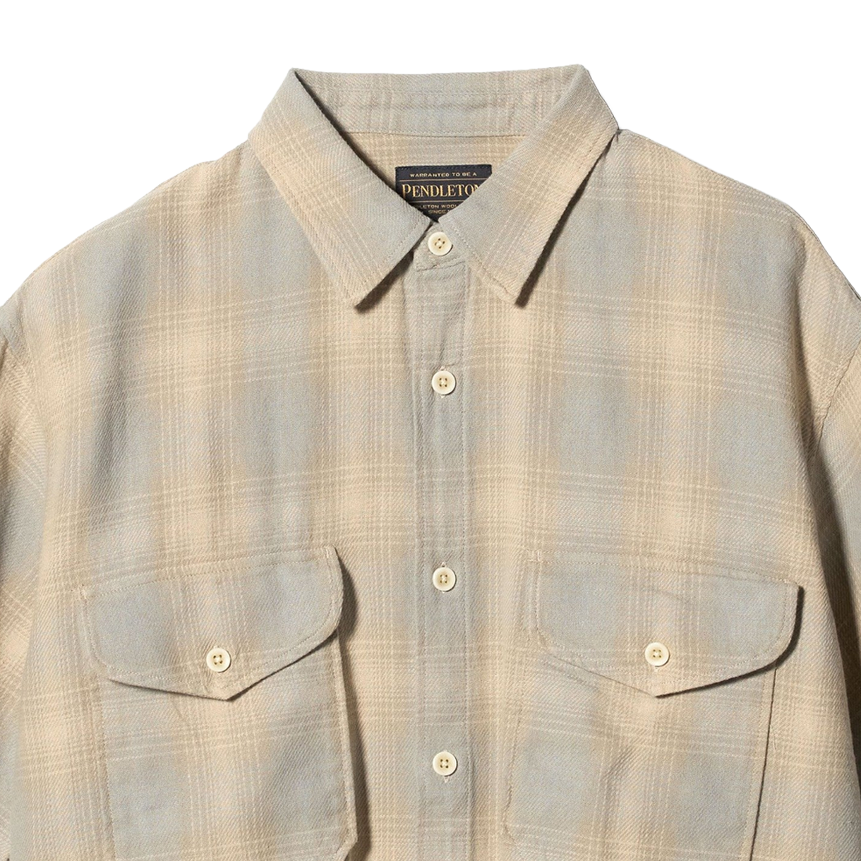 캘리포니아 제너럴 스토어 x 펜들턴 넬 체크 셔츠 라이트 블루 - 26FW(California General Store × Pendleton Nel Check Shirt Light Blue - 26FW) - 3