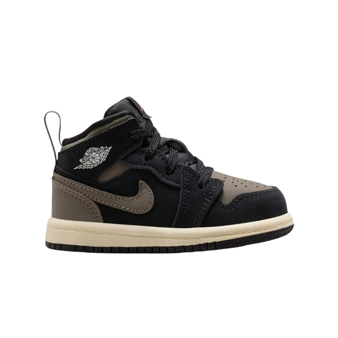 IB7054-002 (TD) Jordan 1 Mid SE Black Light Wild Mango