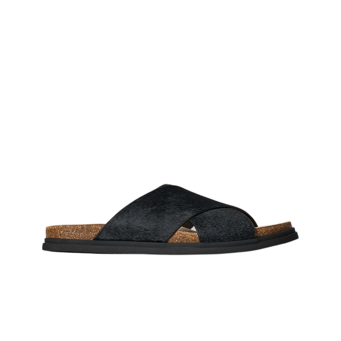 (W) 더 로우 크로스 샌들 블랙((W) The Row Cross Sandal Black) - 1