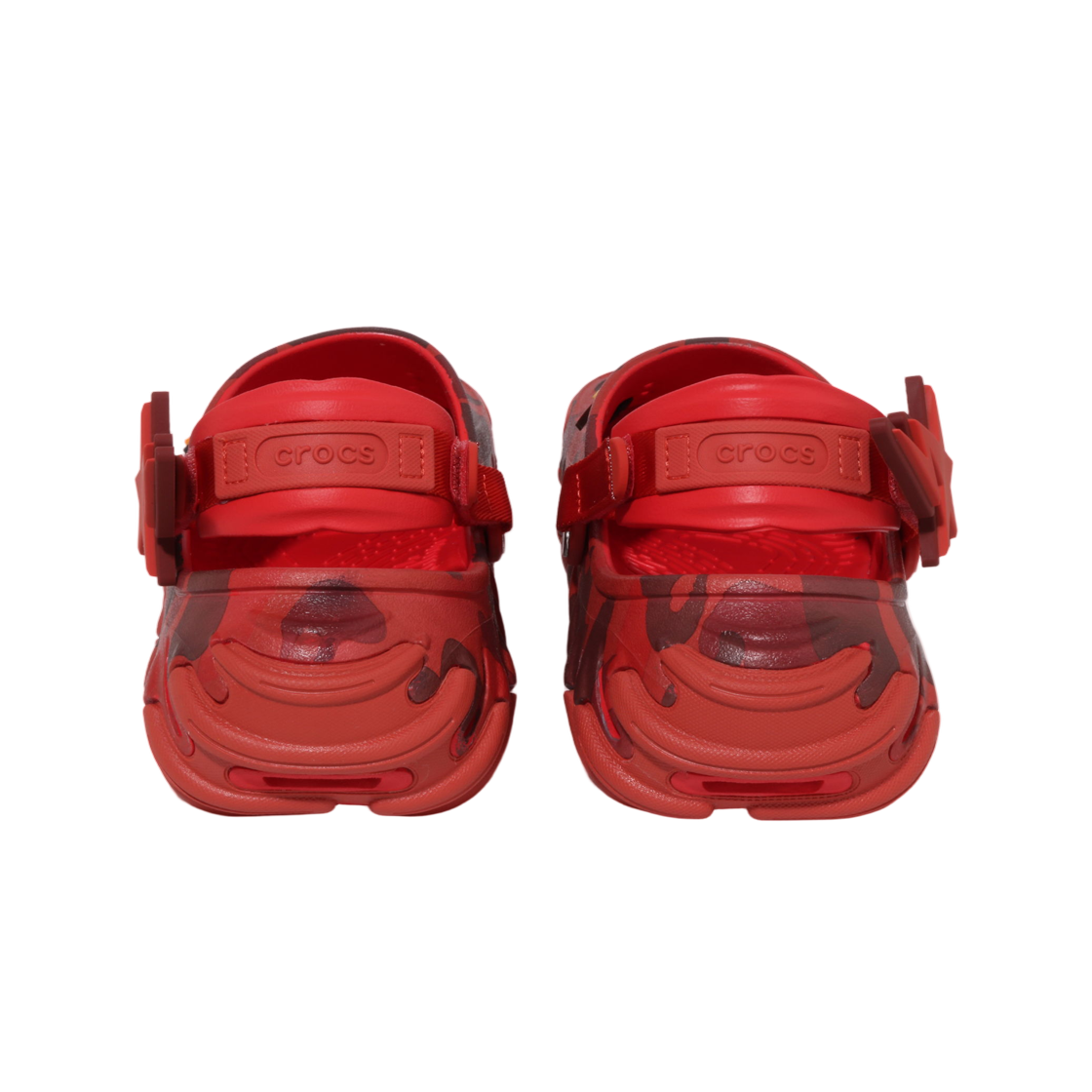 크록스 x 베이프 에코 RO 클로그 레드(Crocs x BAPE Echo RO Clog Red) - 3