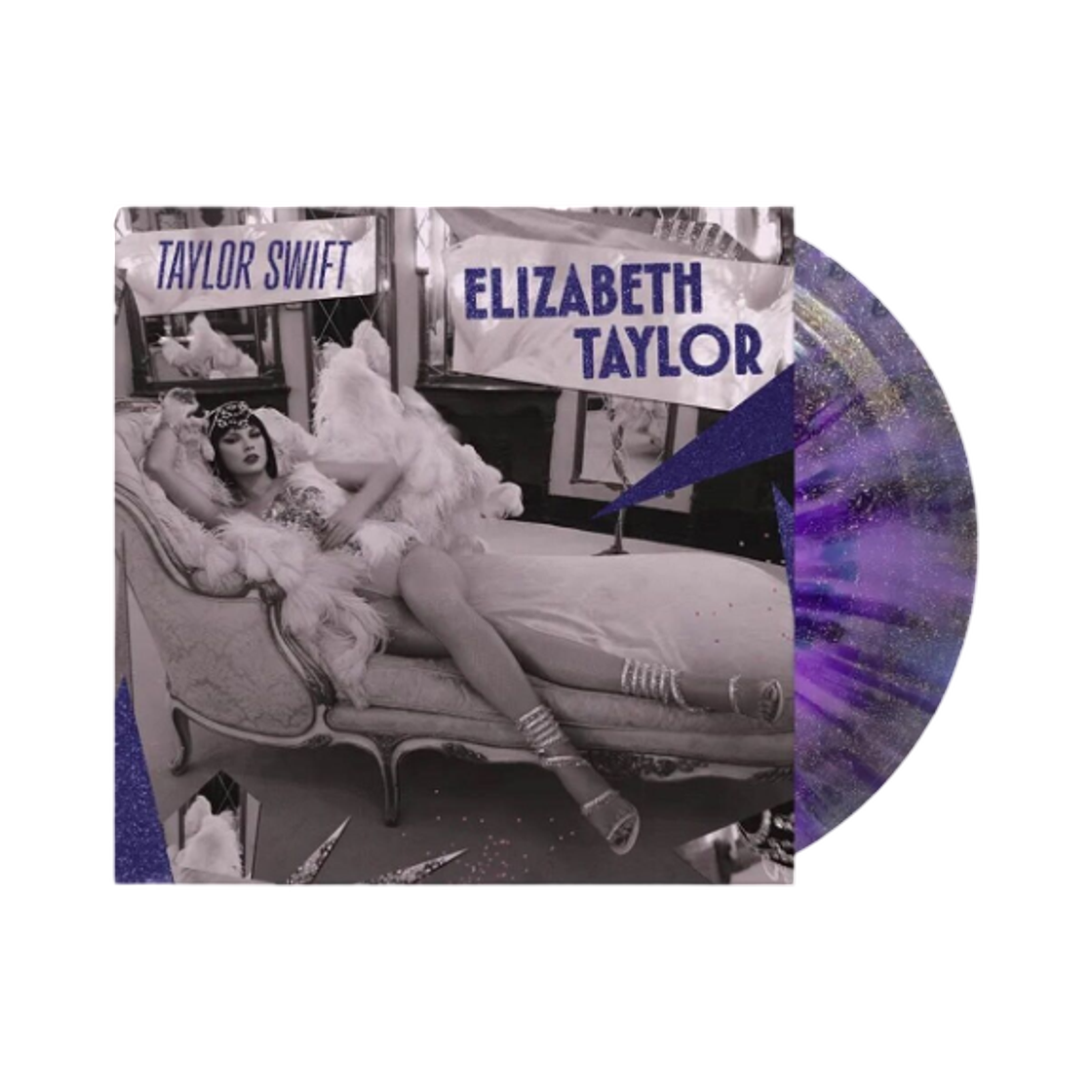 - Taylor Swift Elizabeth Taylor LP Violet Glitter (7 Inch) - 2026 RSD Exclusive