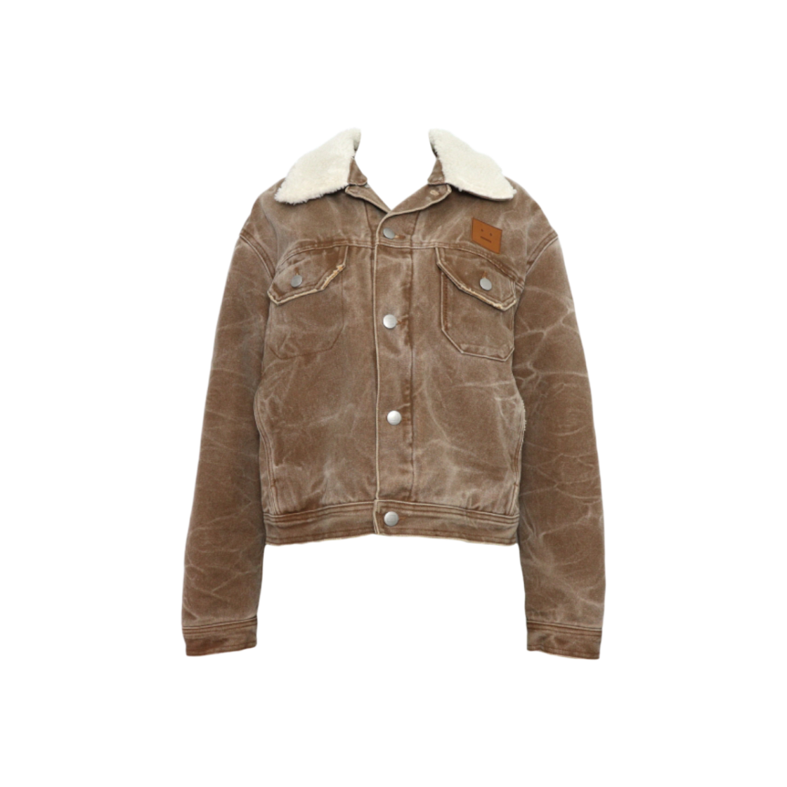 아크네 스튜디오 C90161 브라운 페이스로고 패디드 여성 자켓aa63408(Acne Studios C90161 Brown Logo Padded Women Jacket)
