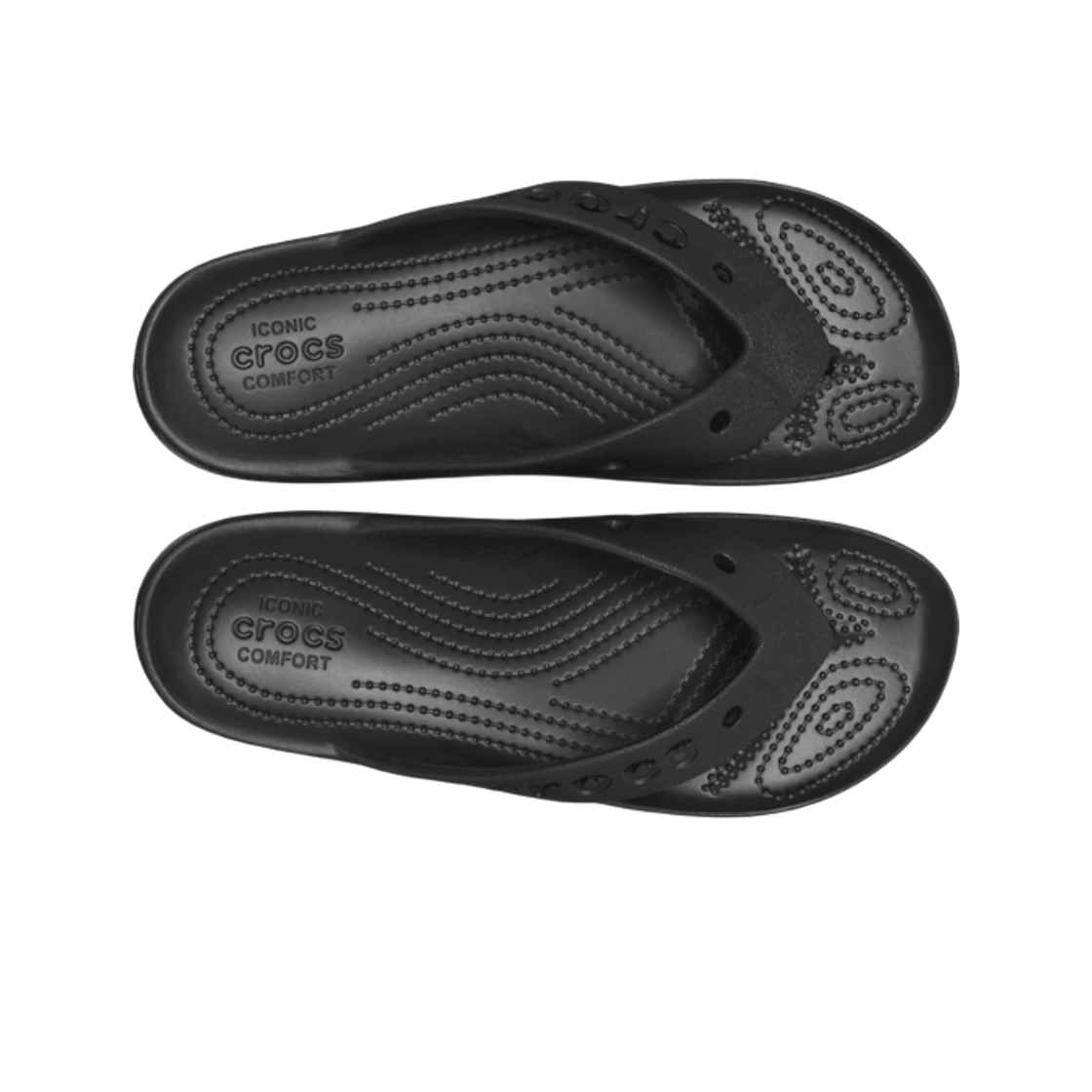 (W) 크록스 바야 플랫폼 플립 블랙((W) Crocs Baya Platform Flip Black) - 2
