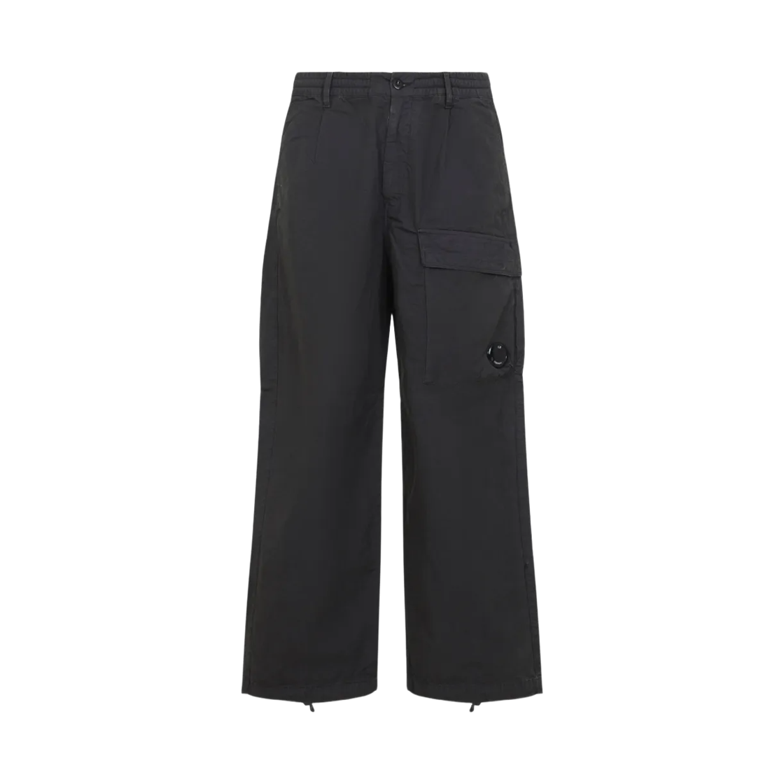 20CMPA126A110325G921 C.P. Company Micro-Reps Boxy Leg Pocket Lens Pants Gunmetal Grey - 26SS