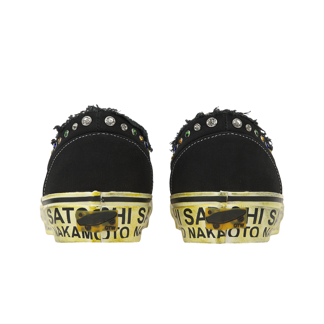 반스 x 사토시 나카모토 OTW 에라 95 젬스 블랙(Vans x Satoshi Nakamoto OTW Era 95 Gems Black) - 6