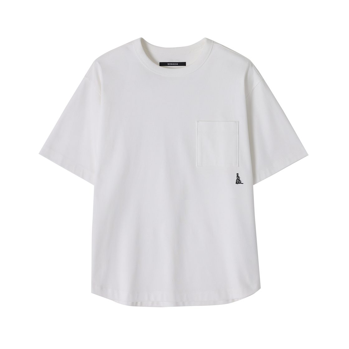 SI3TS774WH SONGZIO COLLECTION Ghost T Shirt White