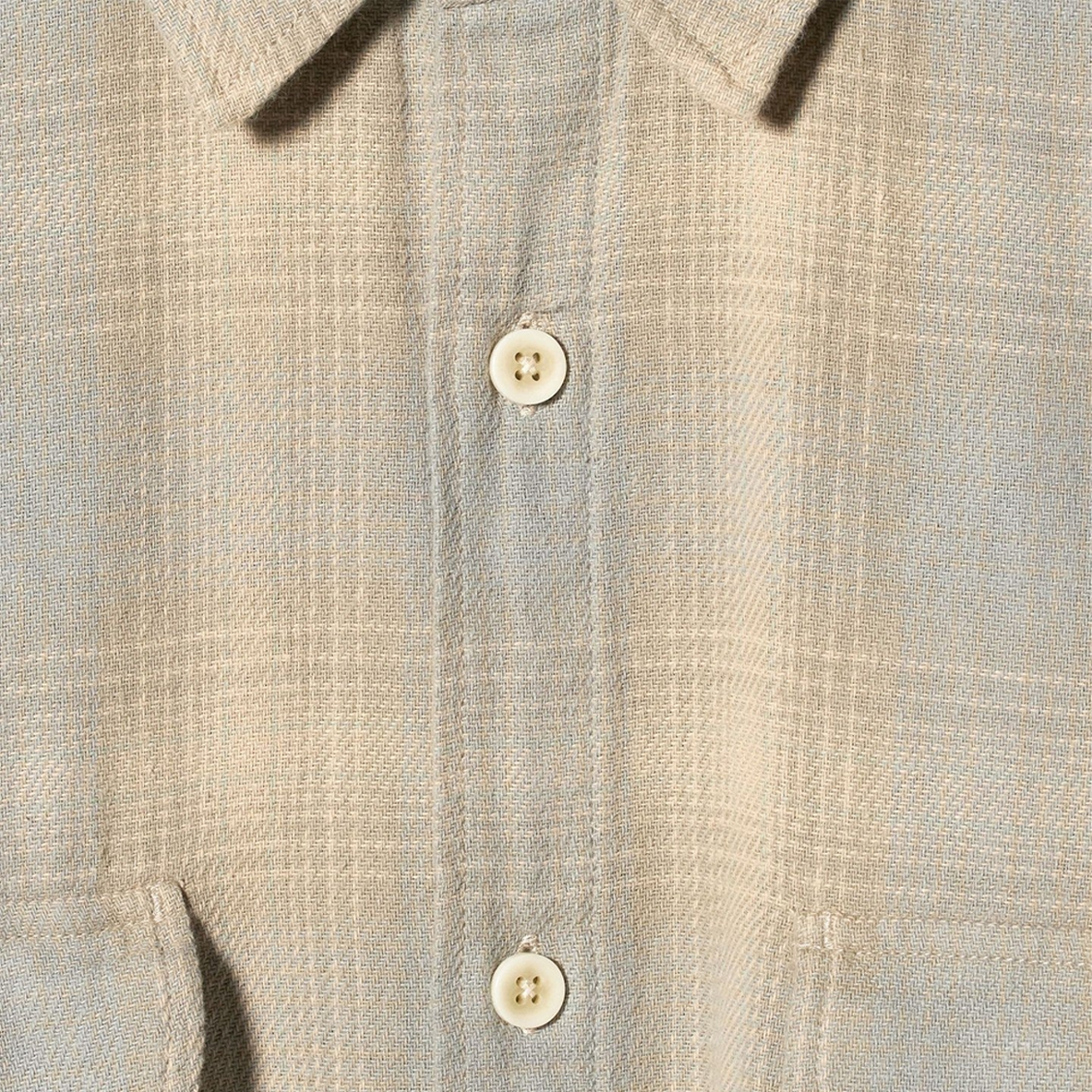 캘리포니아 제너럴 스토어 x 펜들턴 넬 체크 셔츠 라이트 블루 - 26FW(California General Store × Pendleton Nel Check Shirt Light Blue - 26FW) - 5