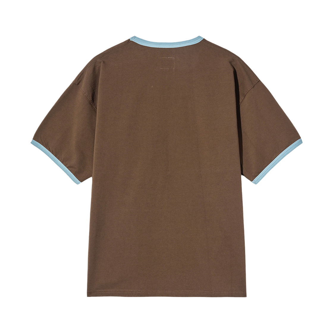 아노트 워시드 포켓 링거 티 브라운(ANNOT Washed Pocket Ringer T-Shirt Brown) - 2