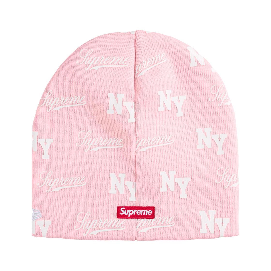 슈프림 뉴에라 모노그램 비니 핑크 - 26SS(Supreme New Era Monogram Beanie Pink - 26SS) - 2
