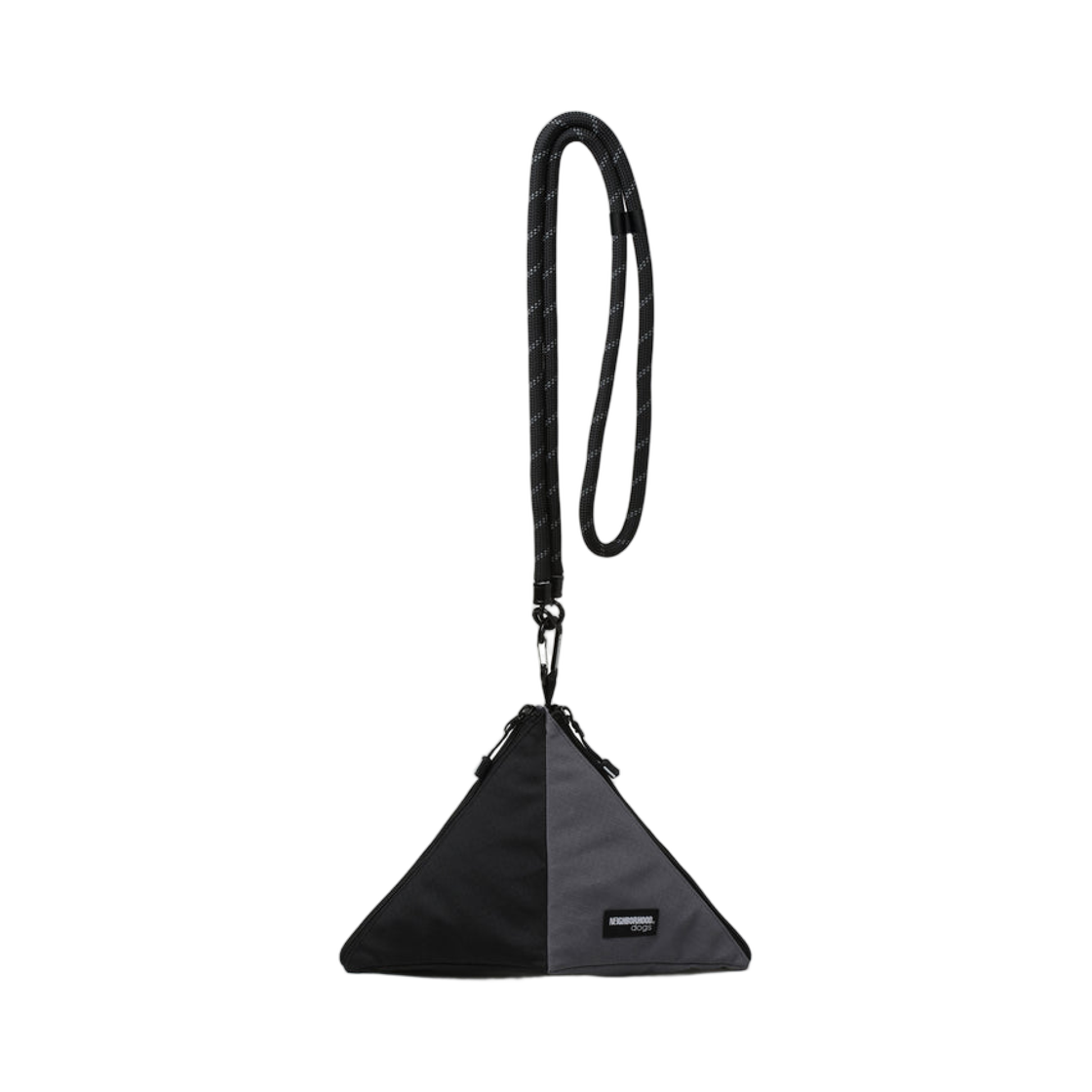 헬리녹스 x 네이버후드 도그 트라이앵글 파우치 블랙 그레이(Helinox x Neighborhood Dog Triangle Pouch Black Gray)